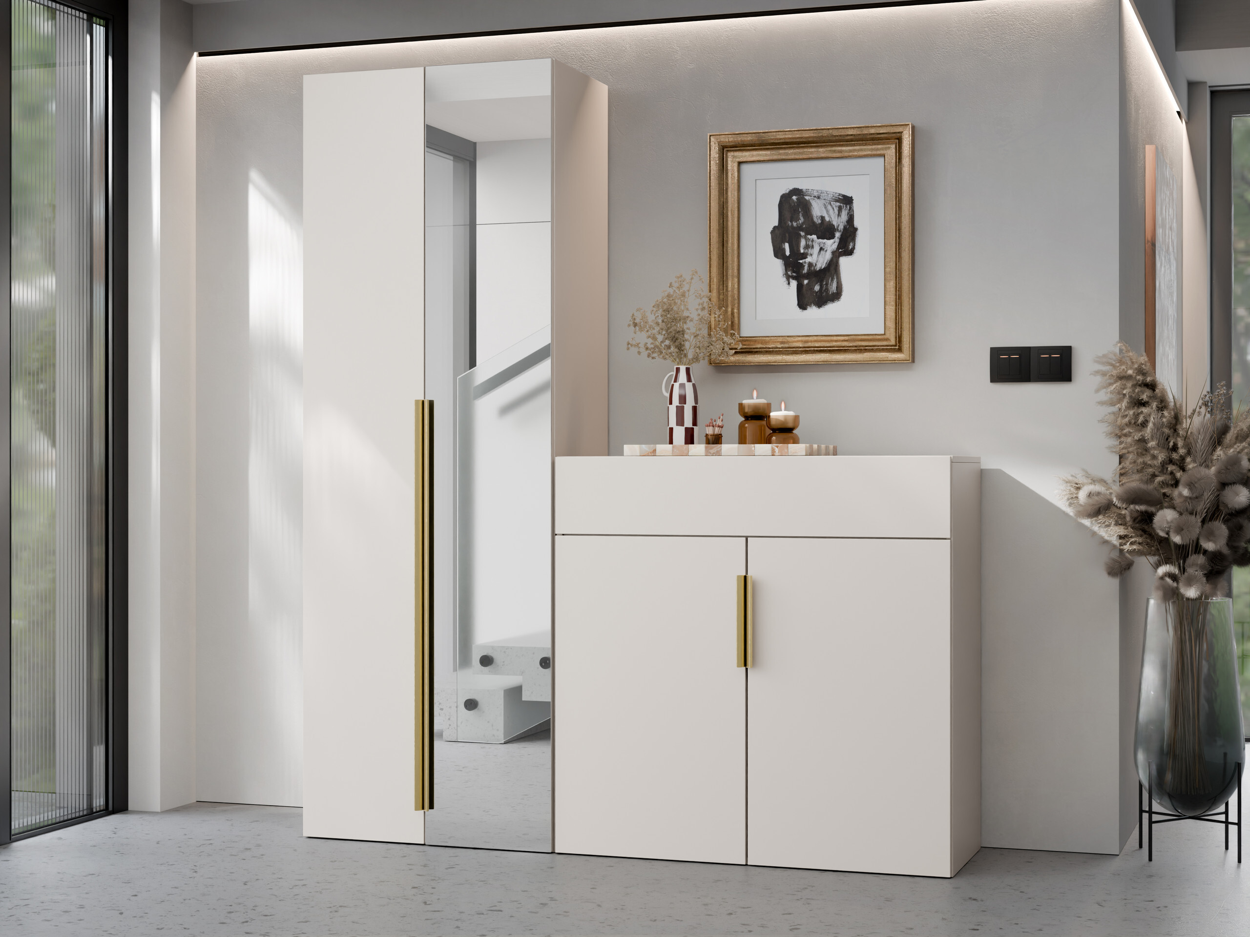 Chest of drawers Comfivo Auditor (Beige)