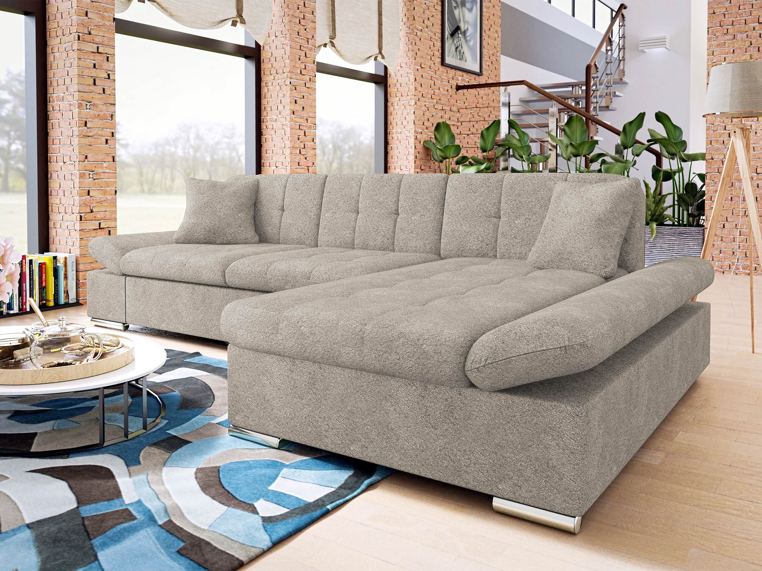 Corner sofa Comfivo Sanitas I (Coral 50)