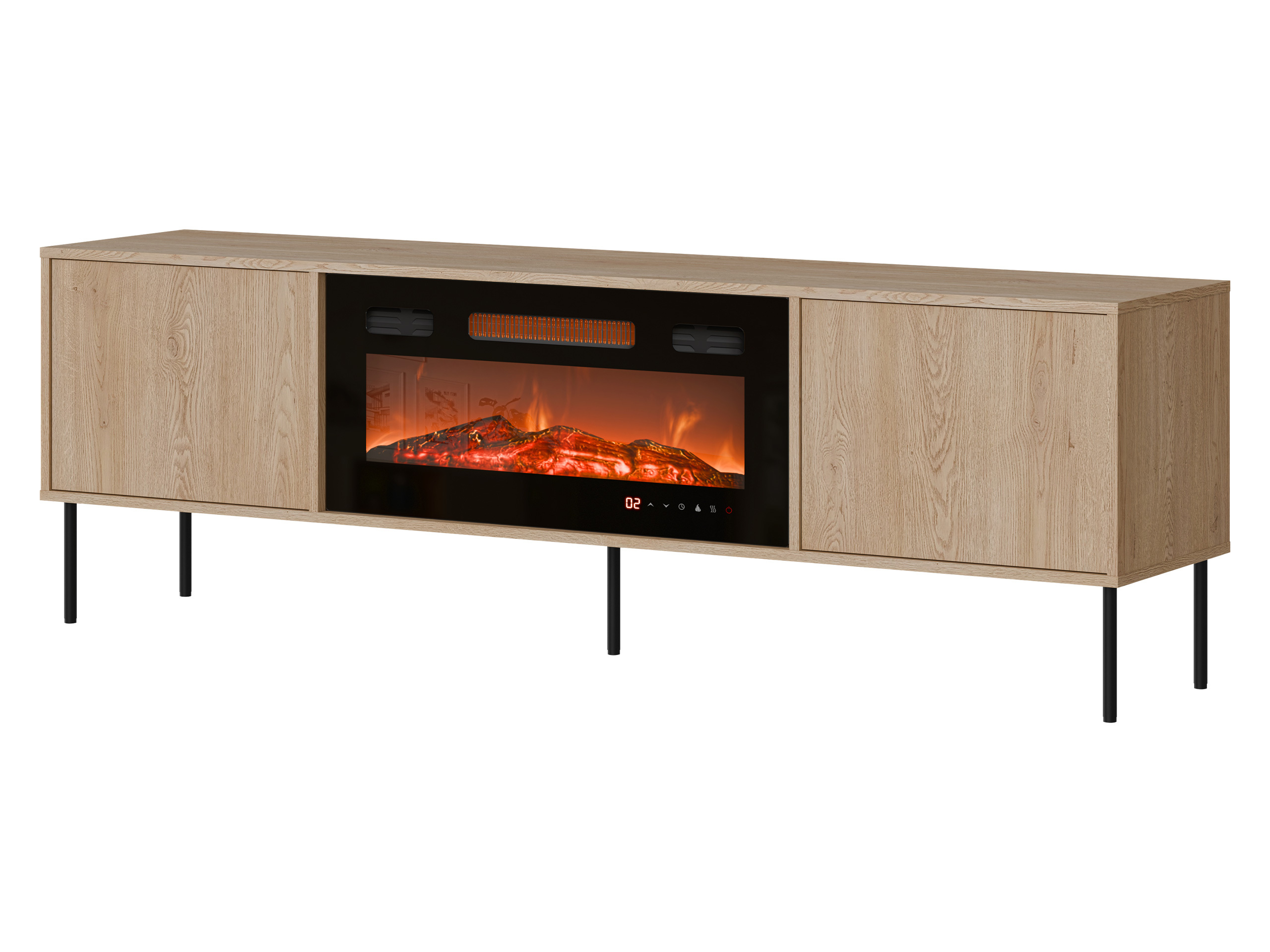 Bookcase Merevai 106 (Oak)
