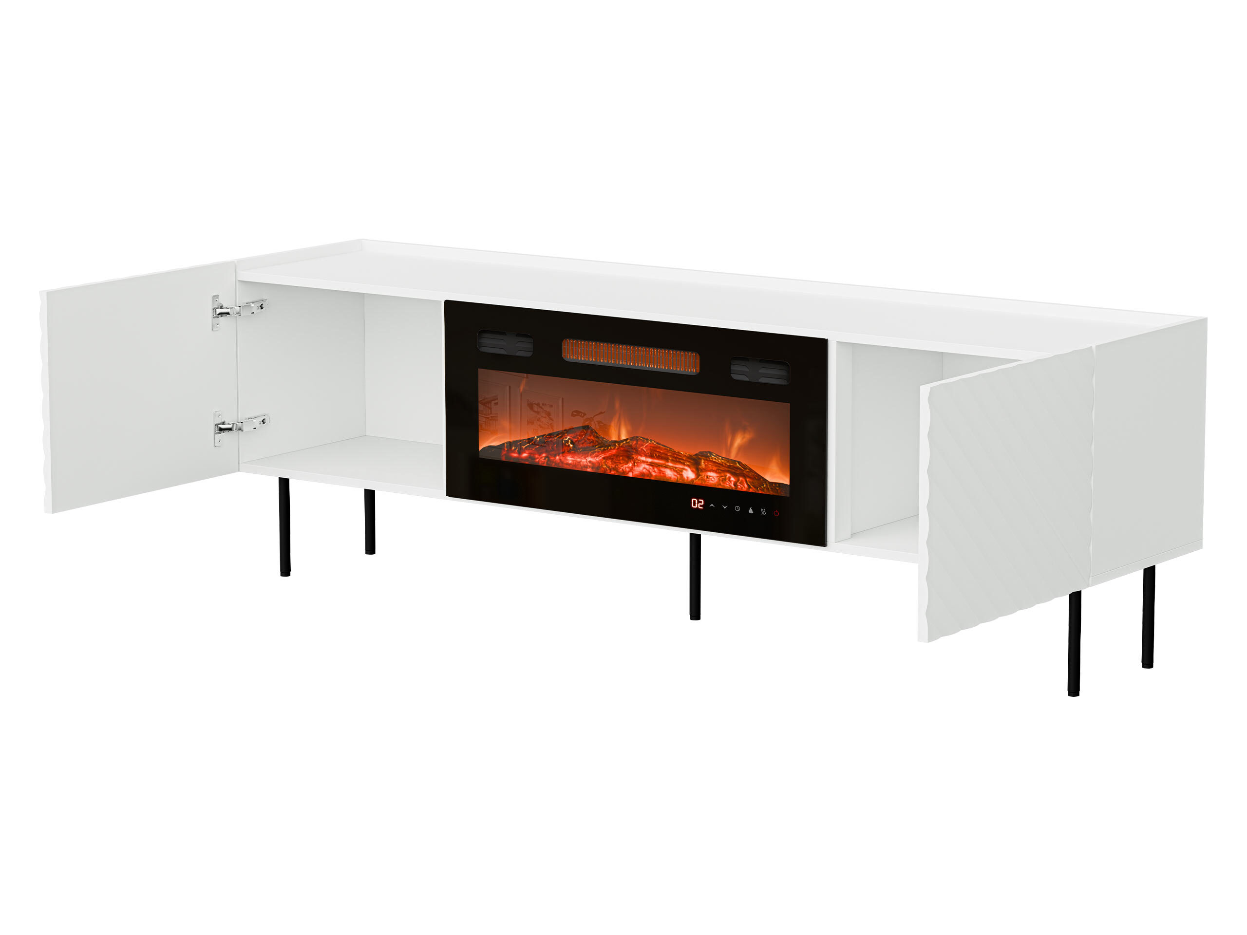 TV stand Sillen III (Black)