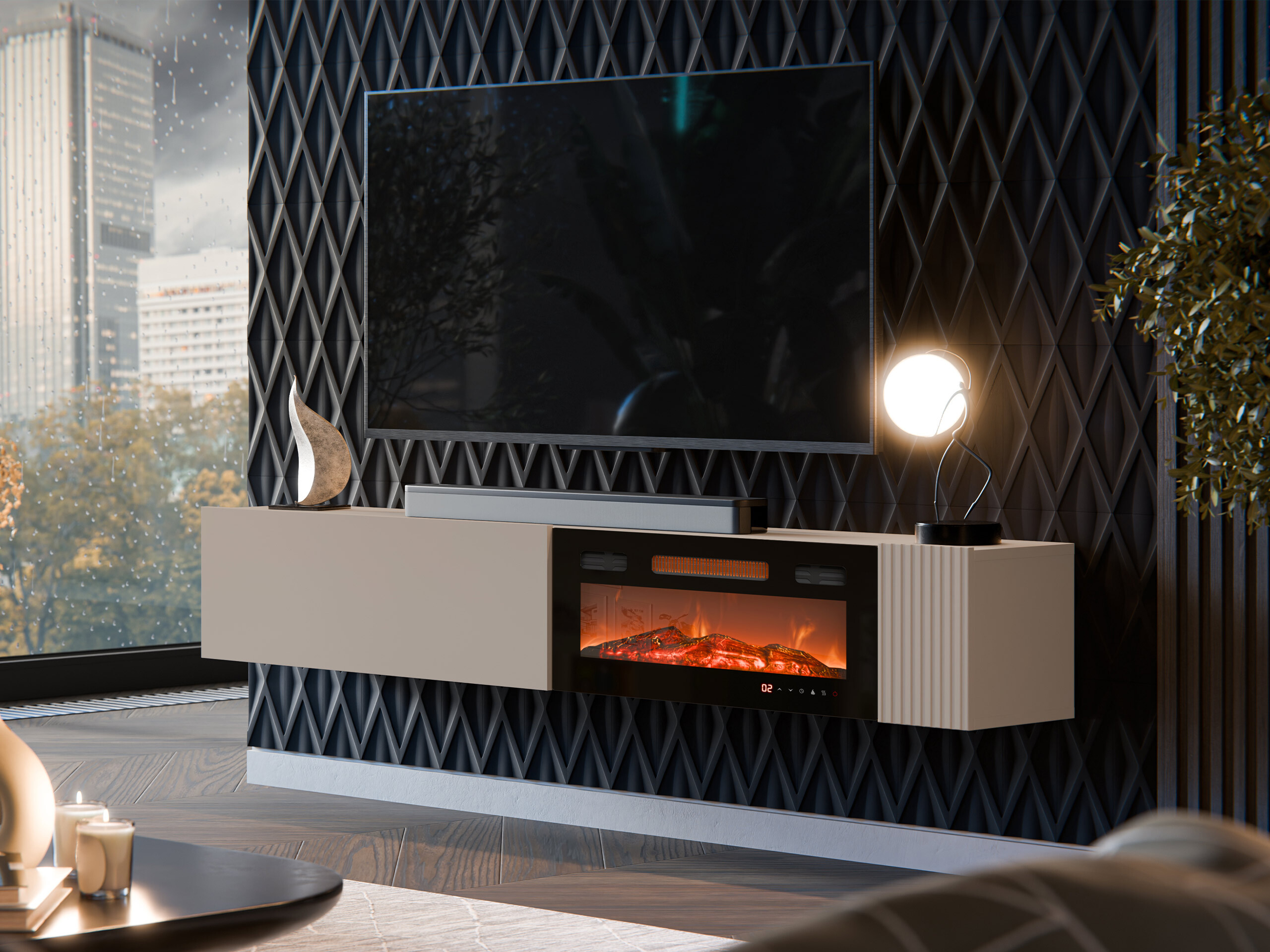 TV stand Species I (Cashmere)