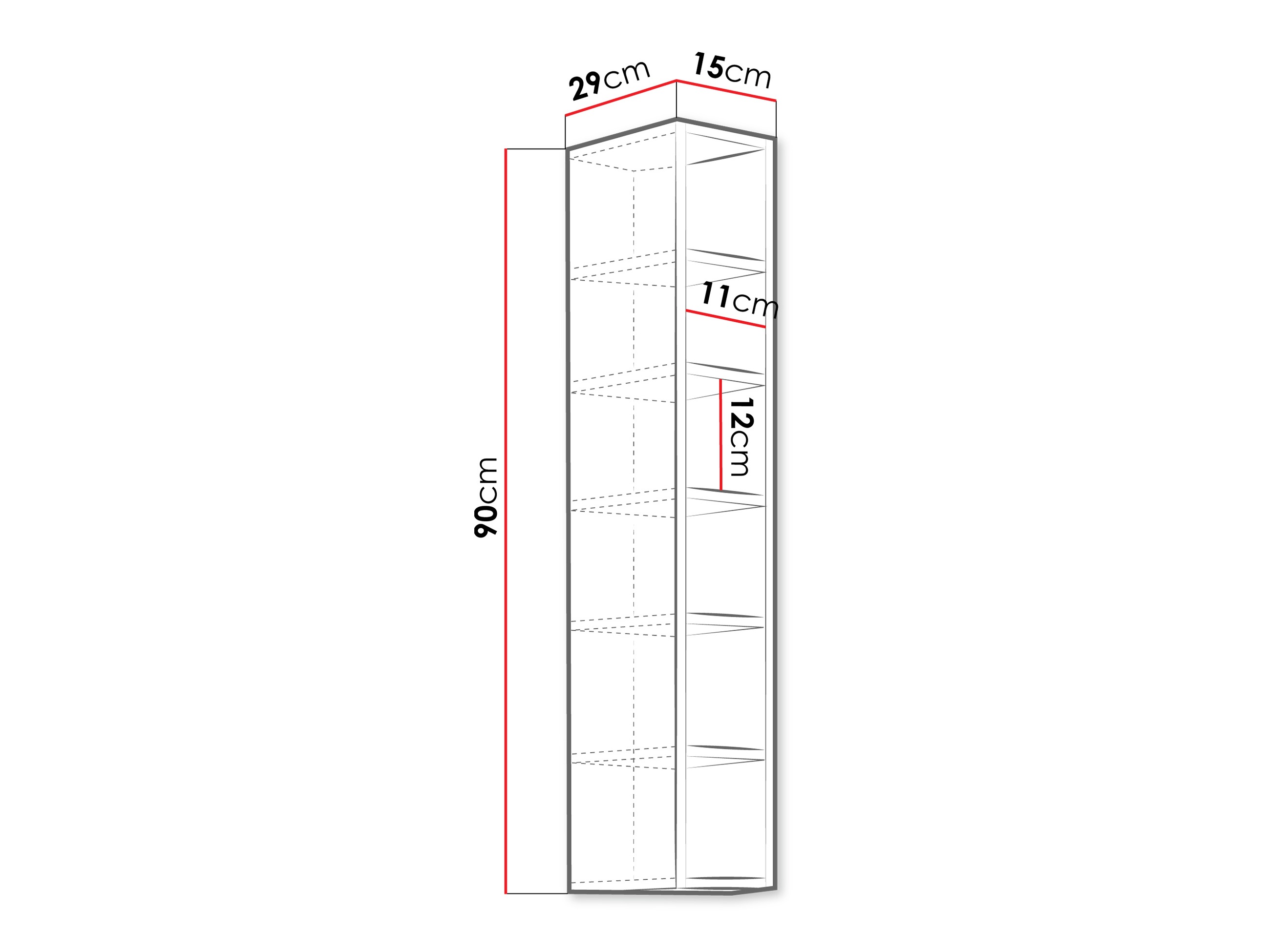 Wall shelf Sole 105
