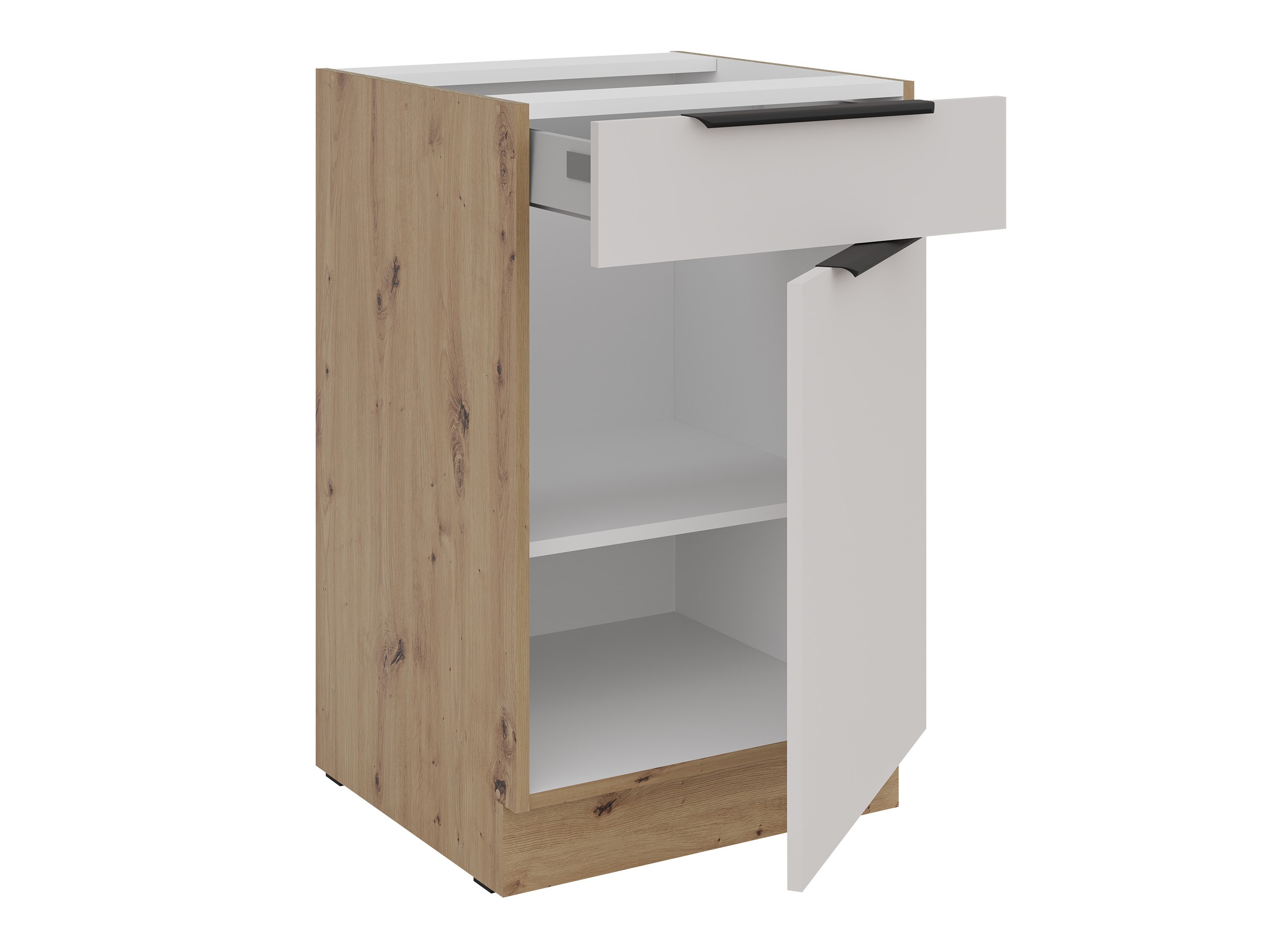 Modular cabinet with drawer and doors Sole 121