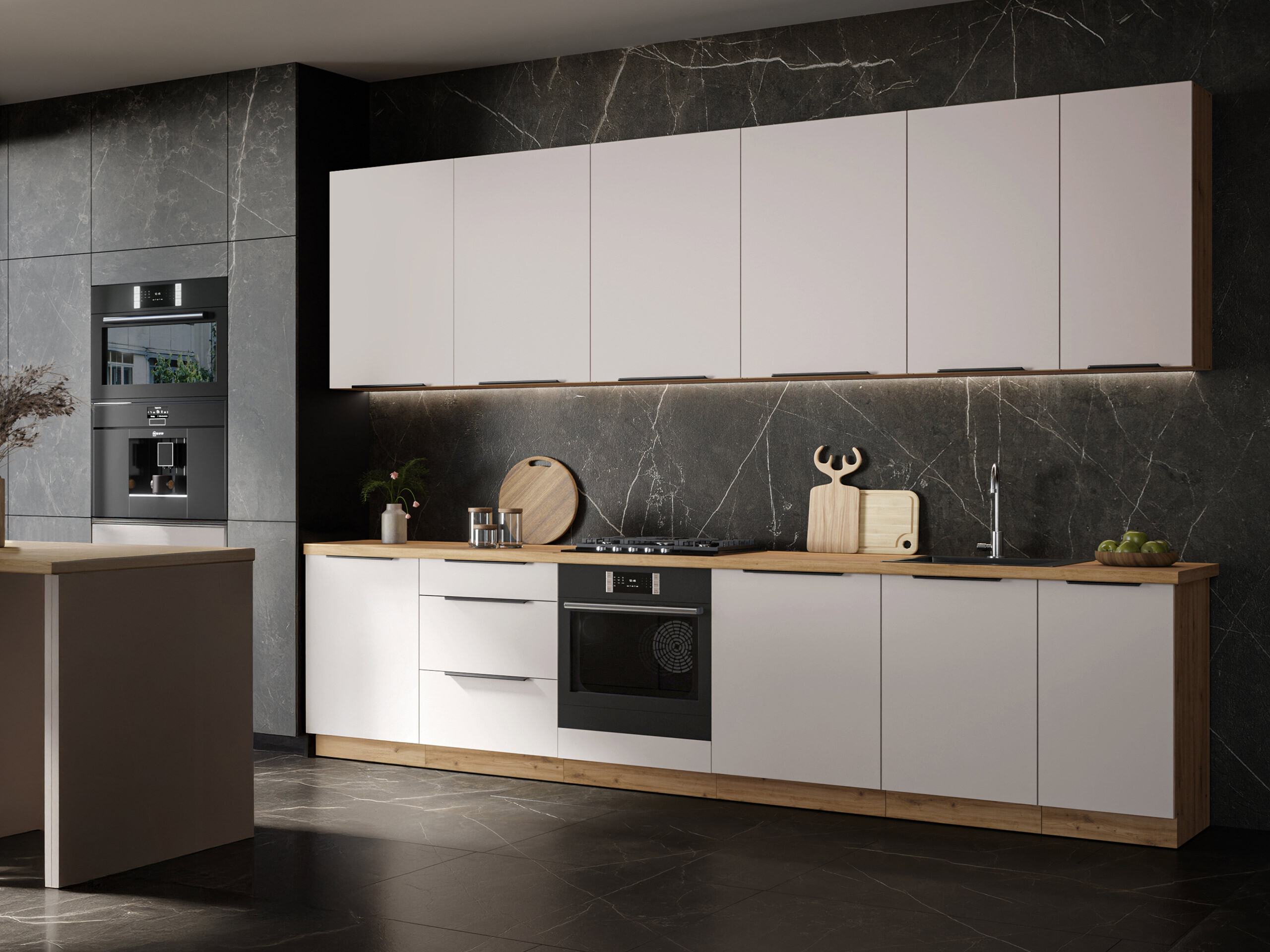 Modular wall cabinet Sole 123