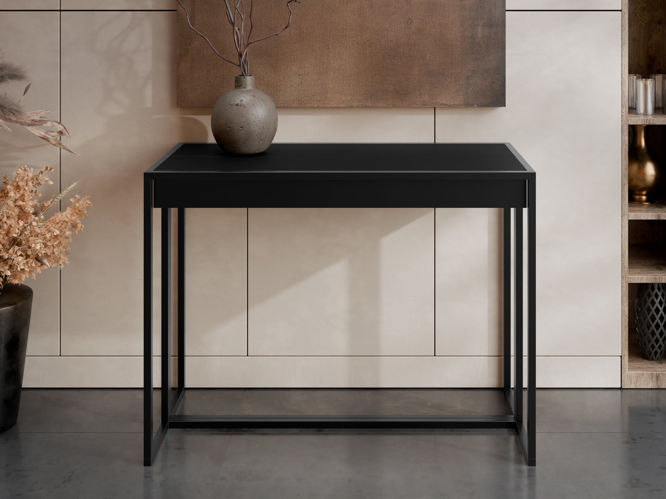 Folding table Oswego 180 (Black)