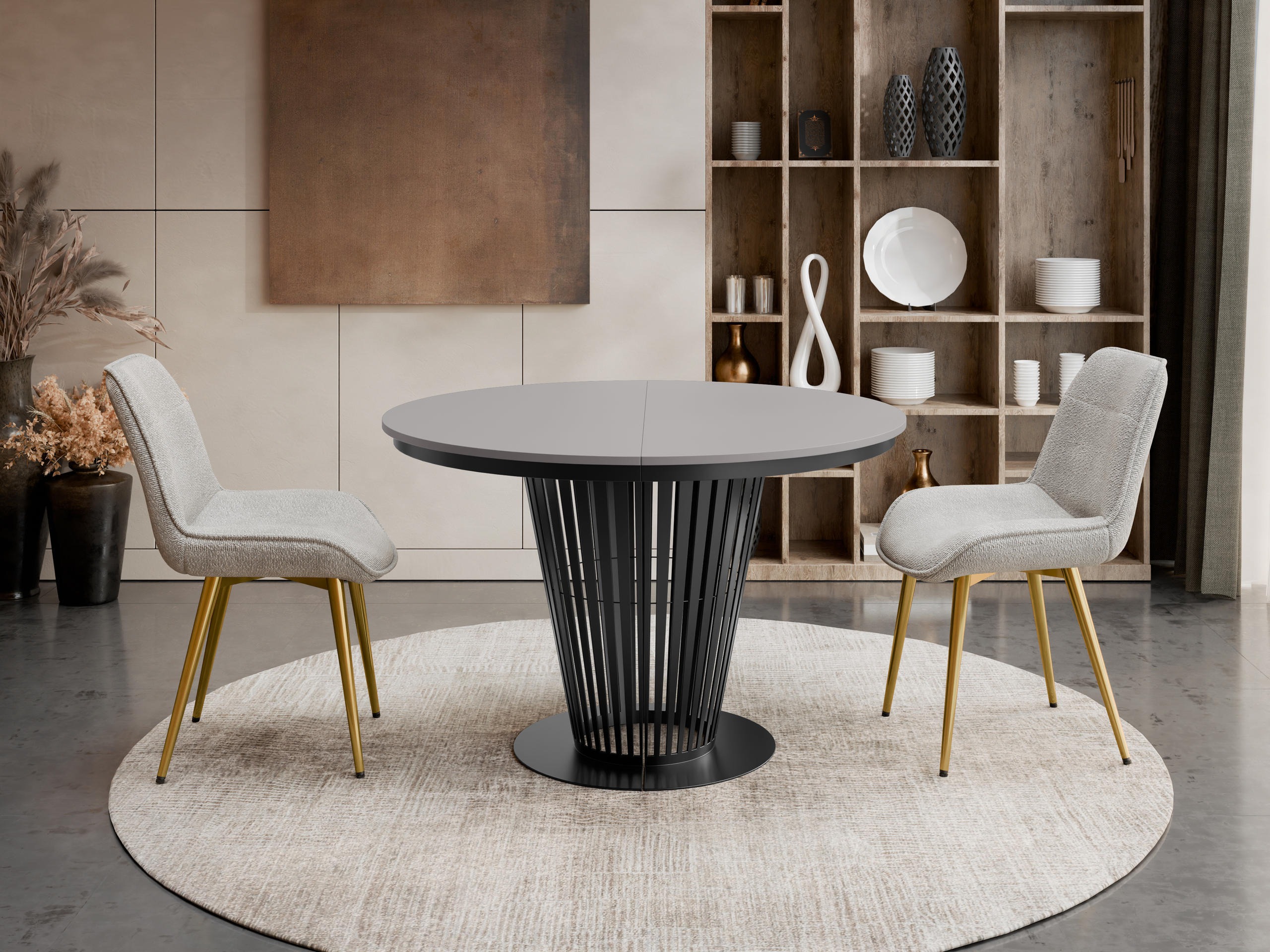 Table Oswego 179 (Black + Graphite)