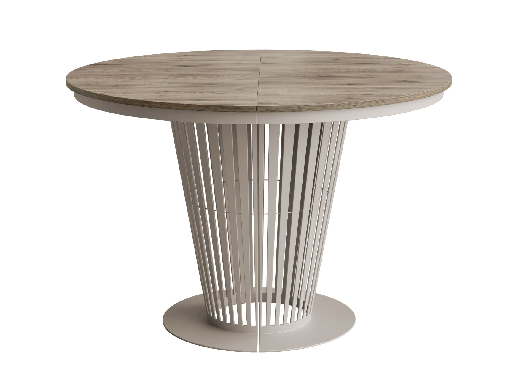 Table Oswego 179 (Cashmere + Dark oak)