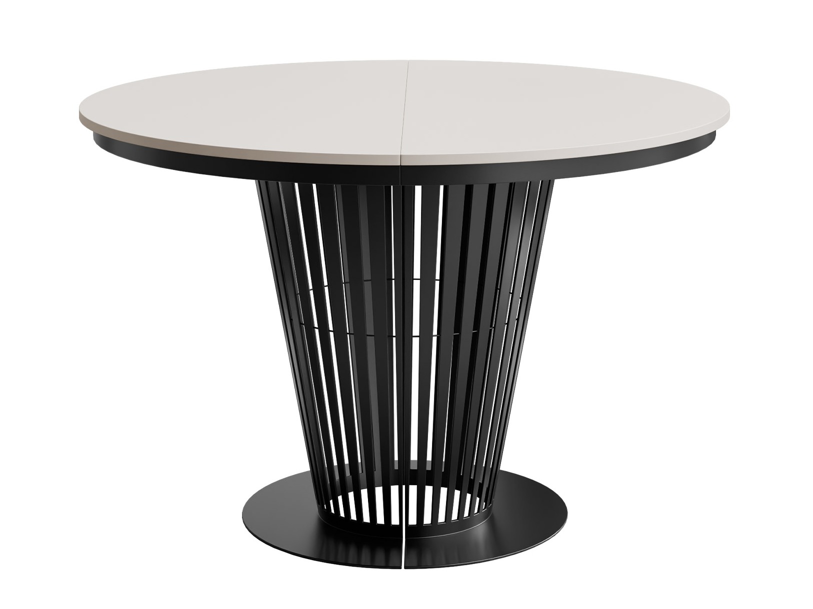 Table Oswego 181 (Black + Cashmere)