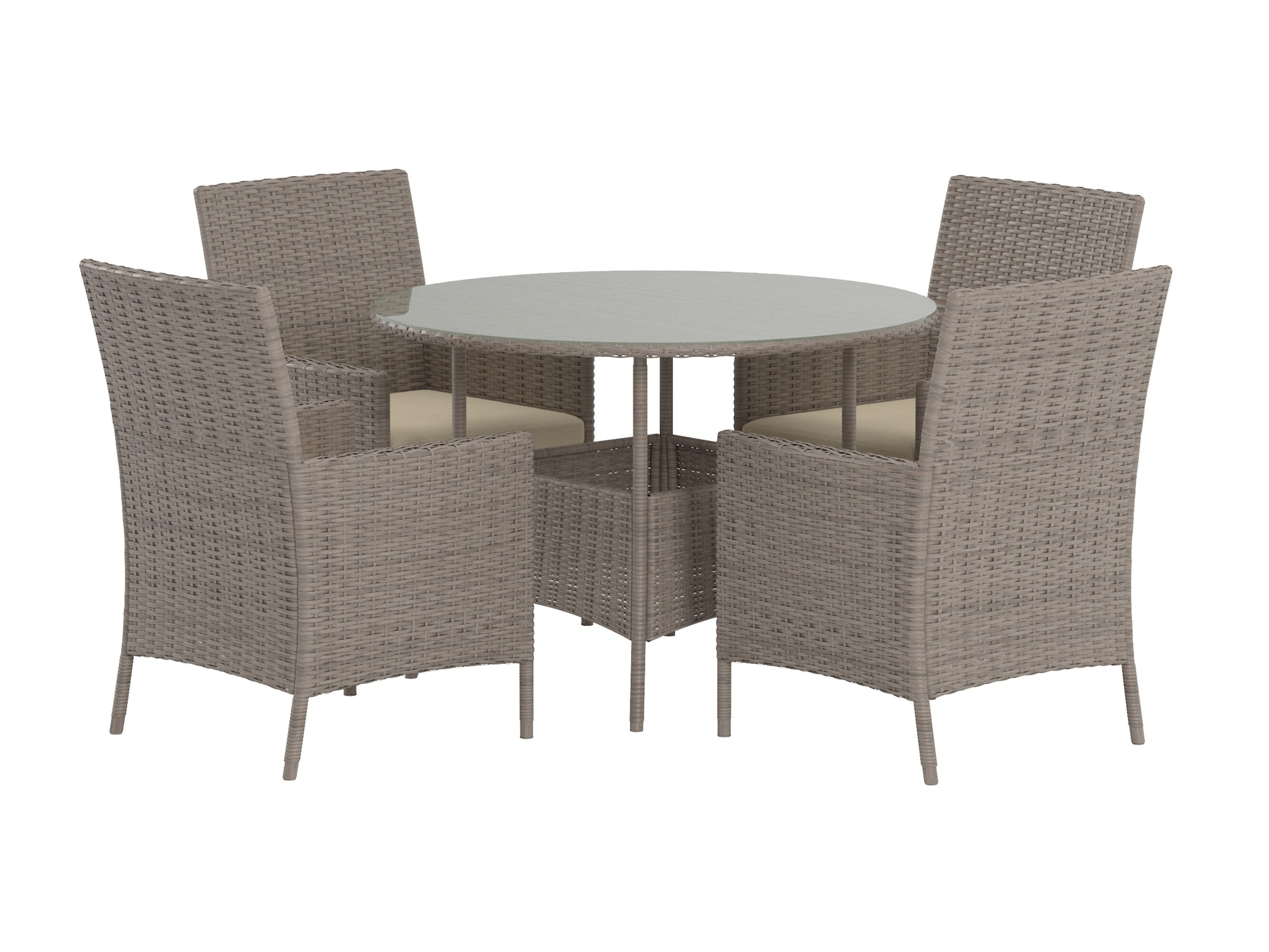 Table and chairs set Dallas 5242