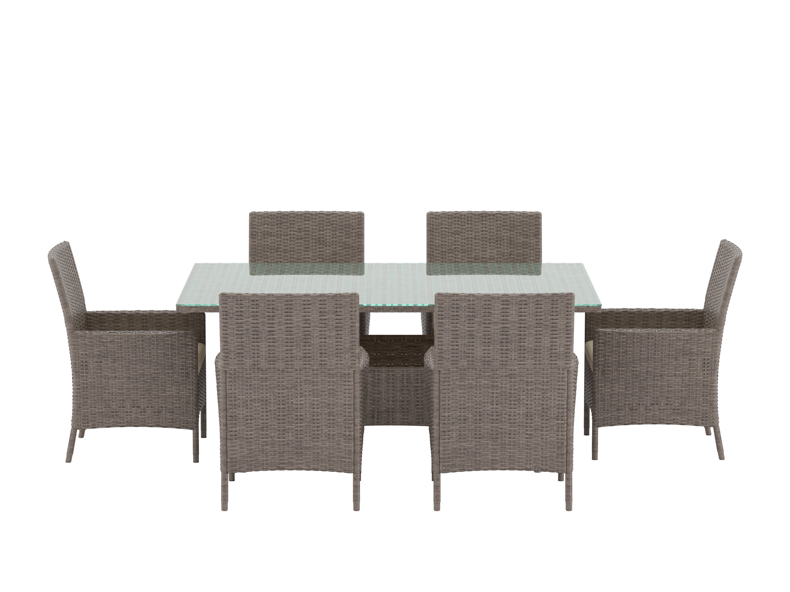 Table and chairs set Dallas 5243