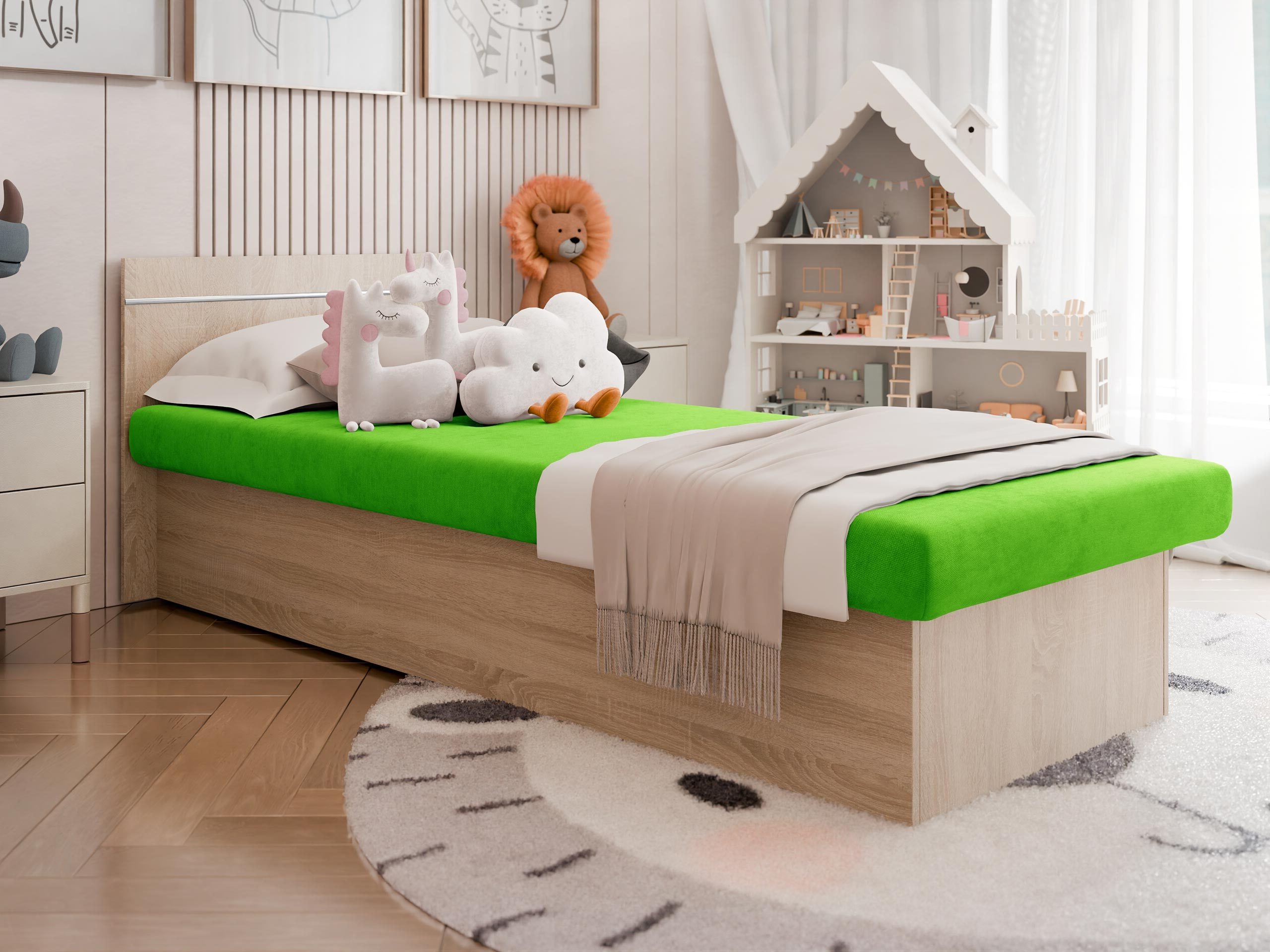 Bed Dover 101 (Suedine 81)