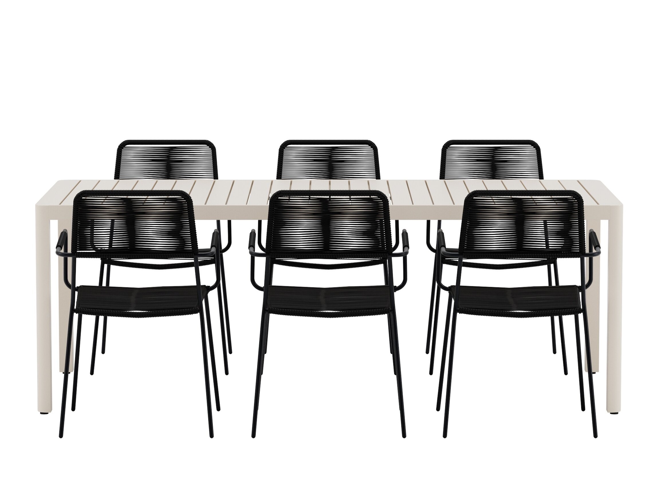 Table and chairs set Dallas 5259