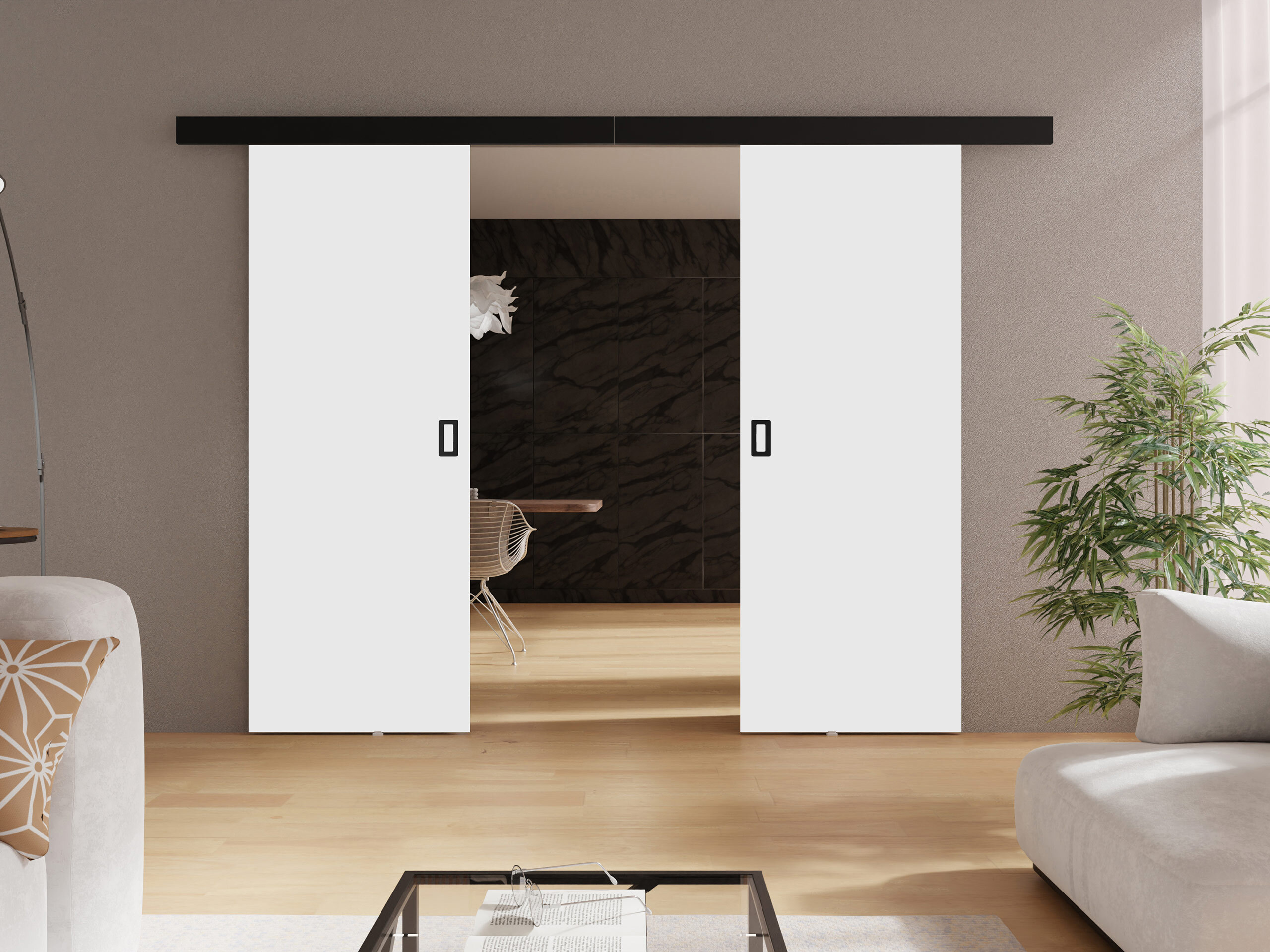 Sliding door Dover 199 (White)
