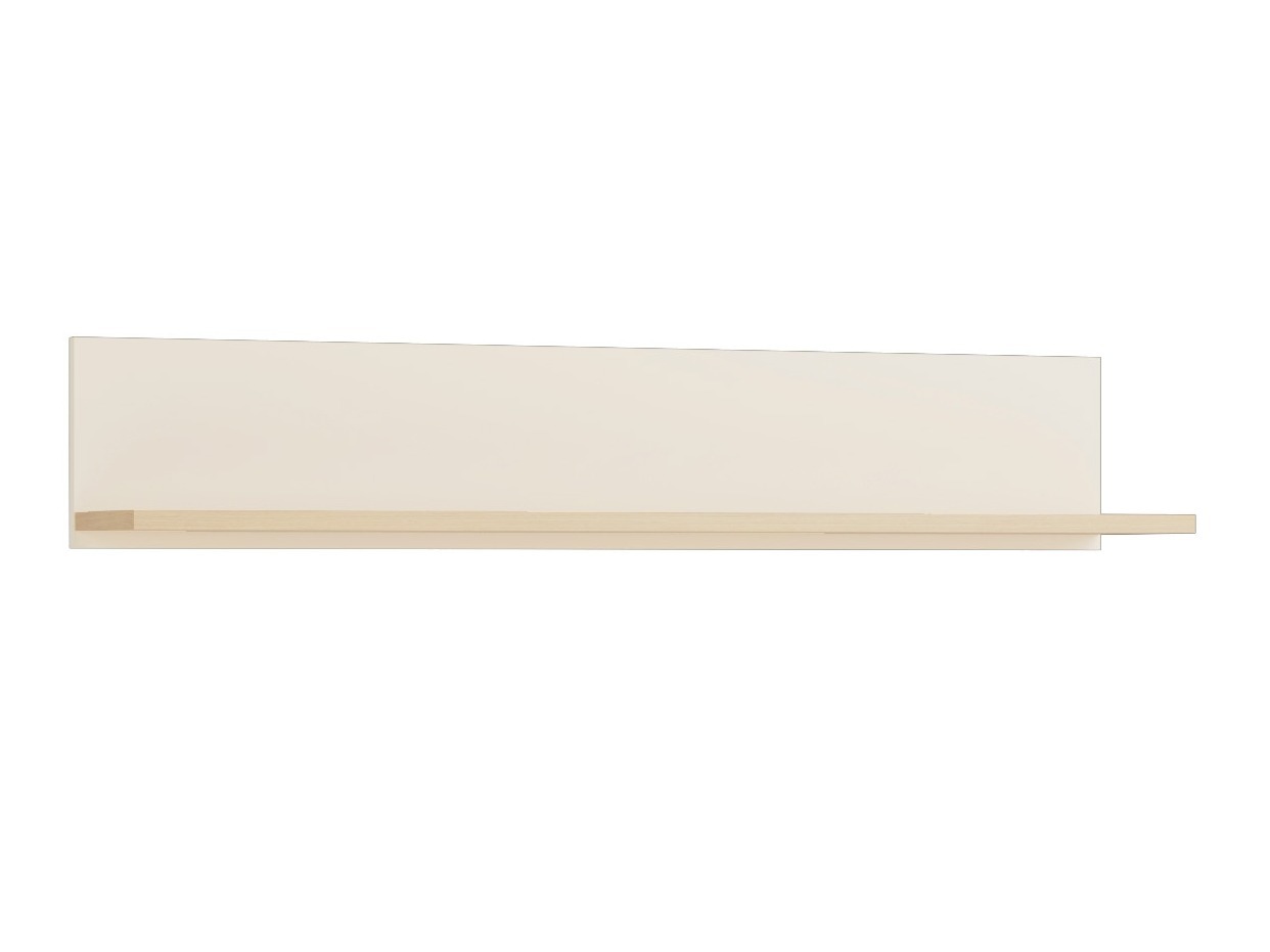 Wall shelf Velferi 122 (Beige + Oak)