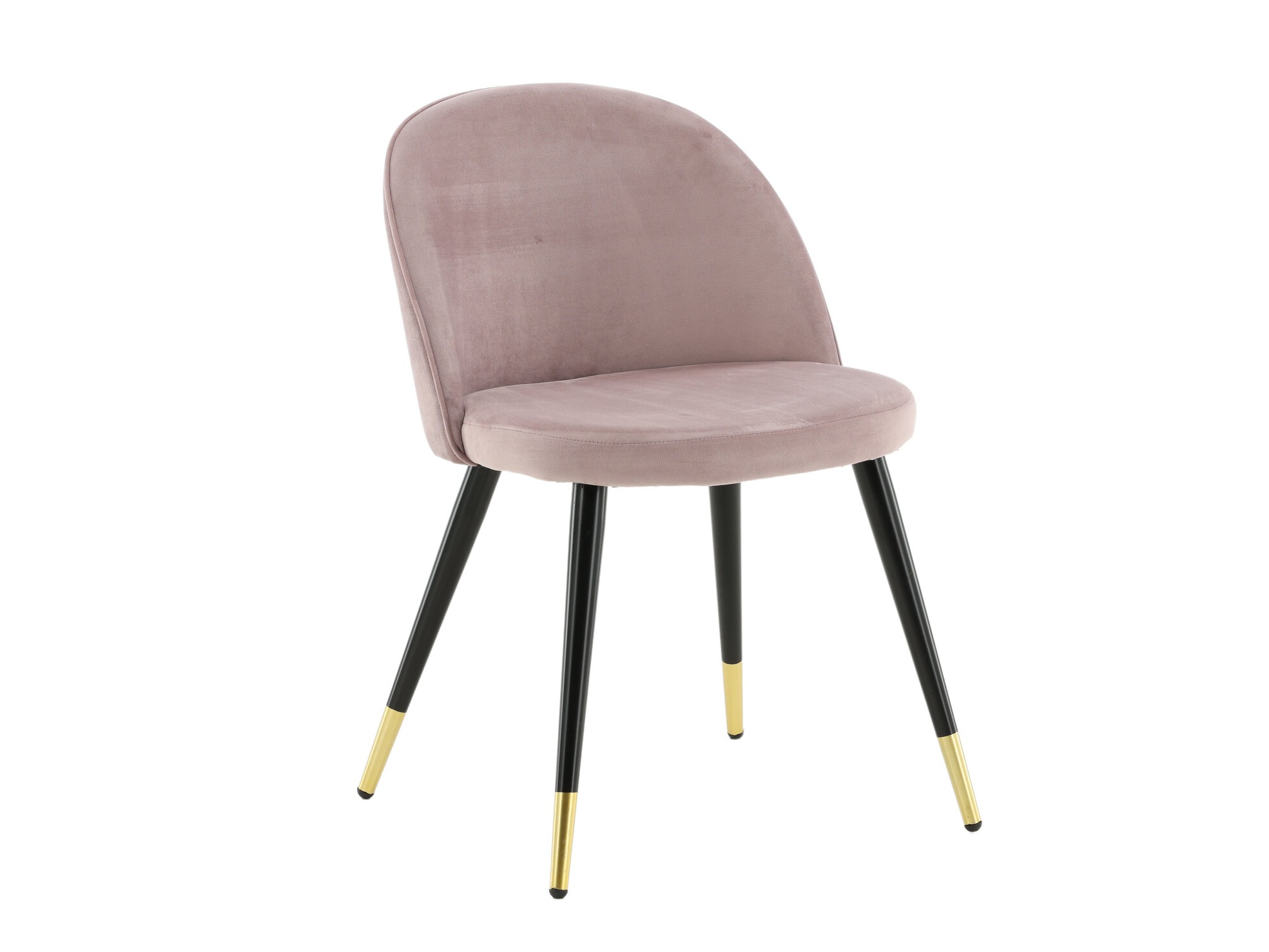 Chair Dallas 137 (Dusty pink + Black)