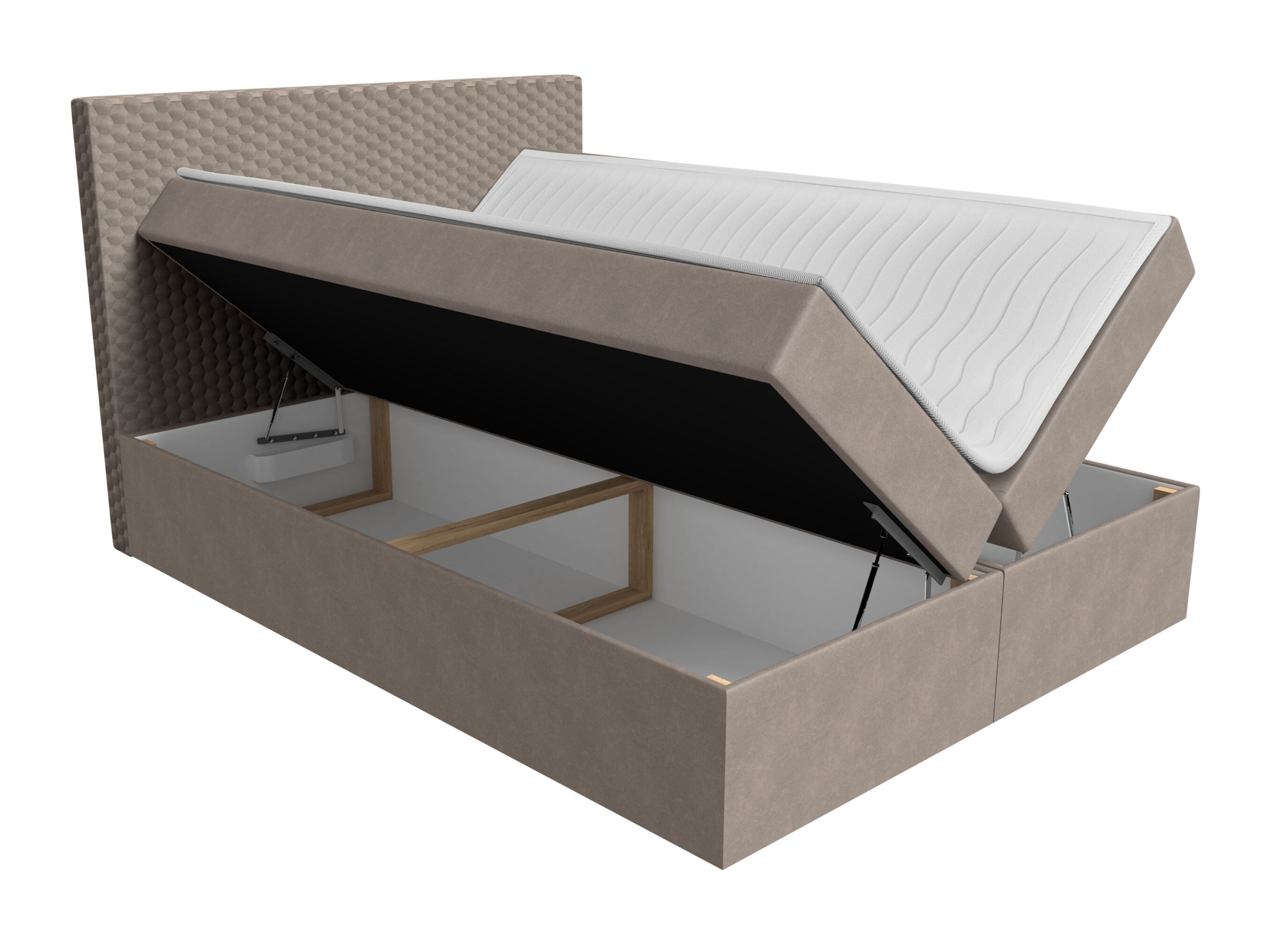 Continental bed Nix (Velluto 10)