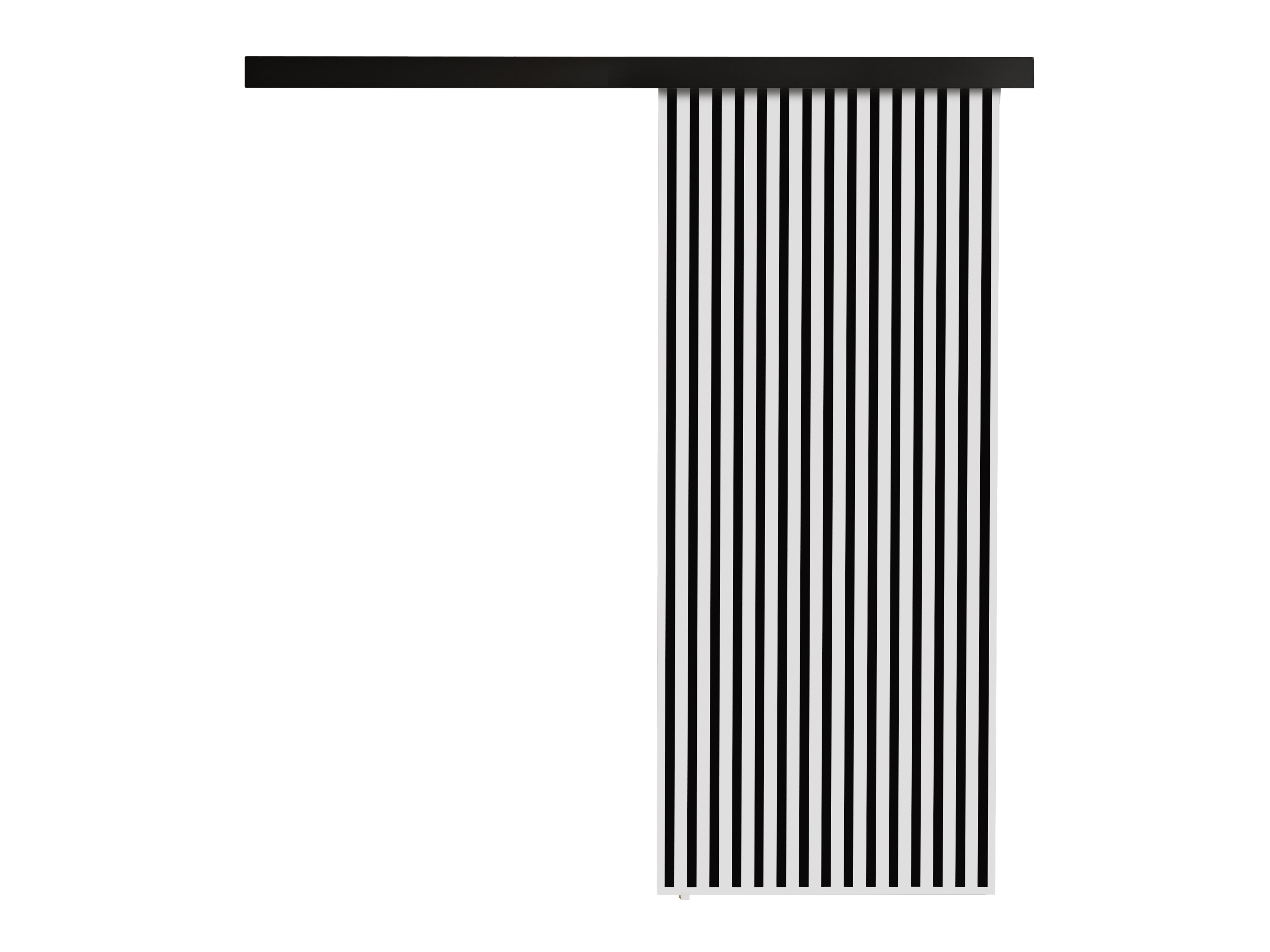 Sliding door Dover 202 (White + Black)