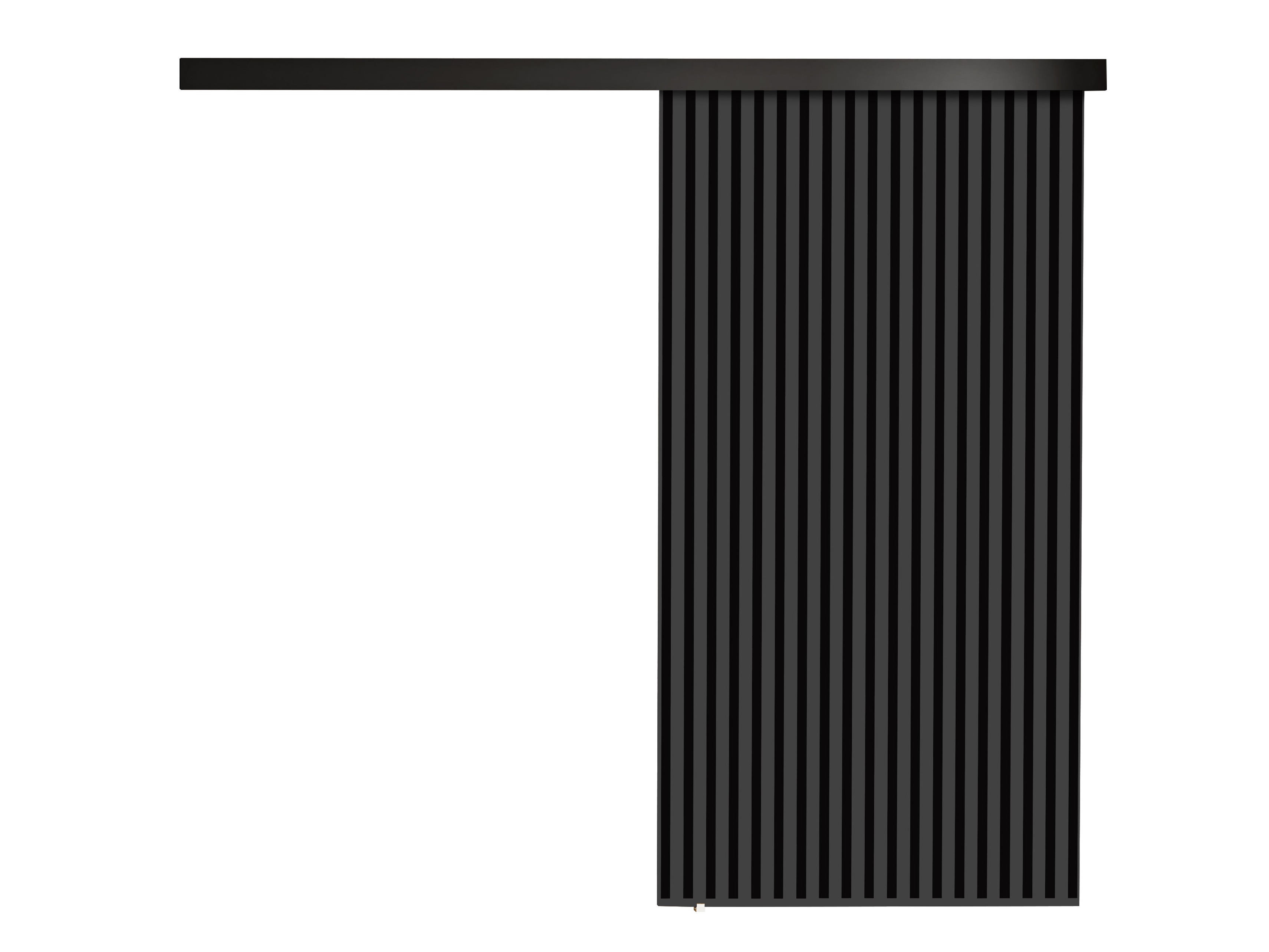 Sliding door Dover 204 (Anthracite + Black)