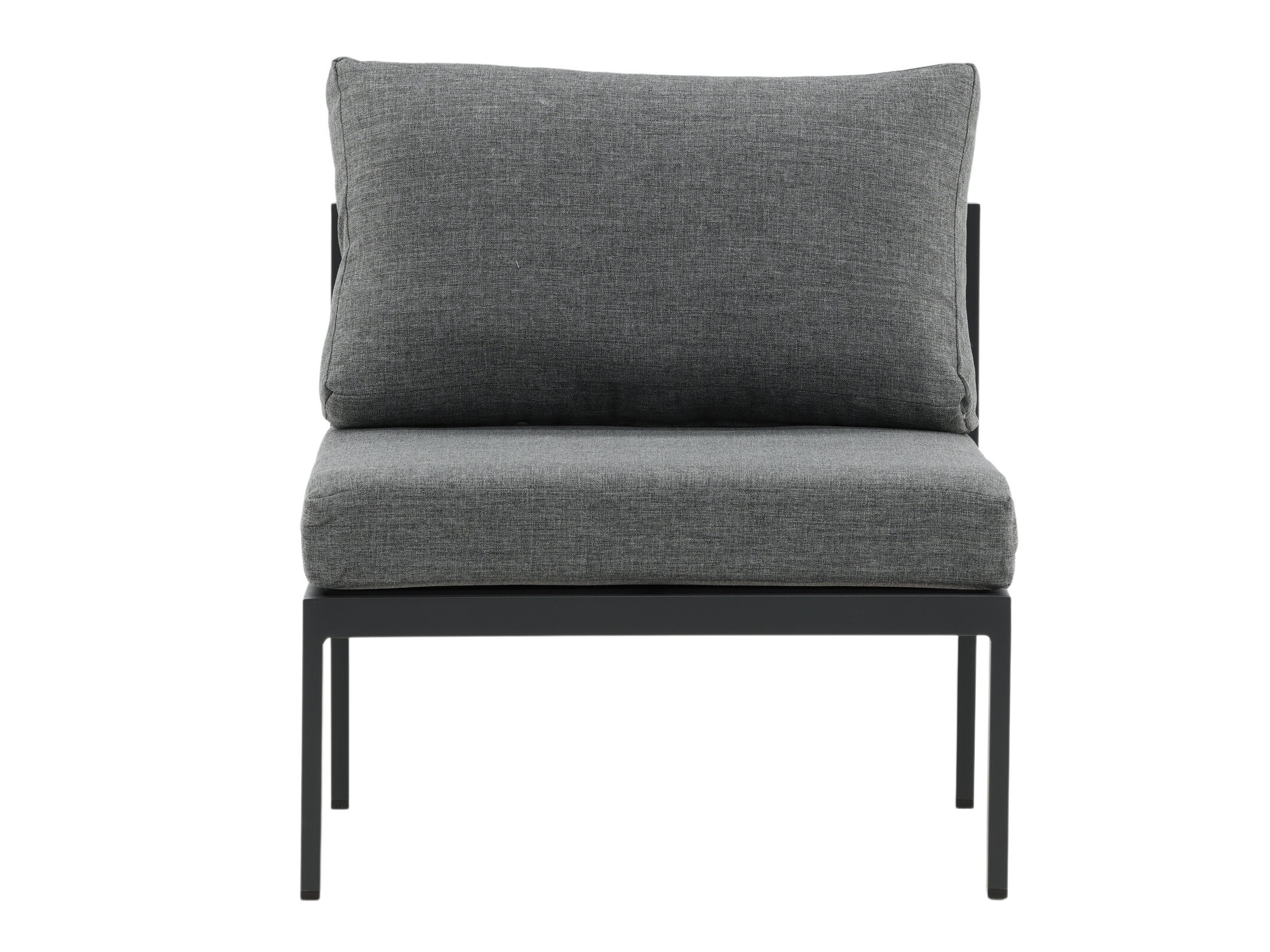 Outdoor armchair Camorlo 100 (Grey + Black)