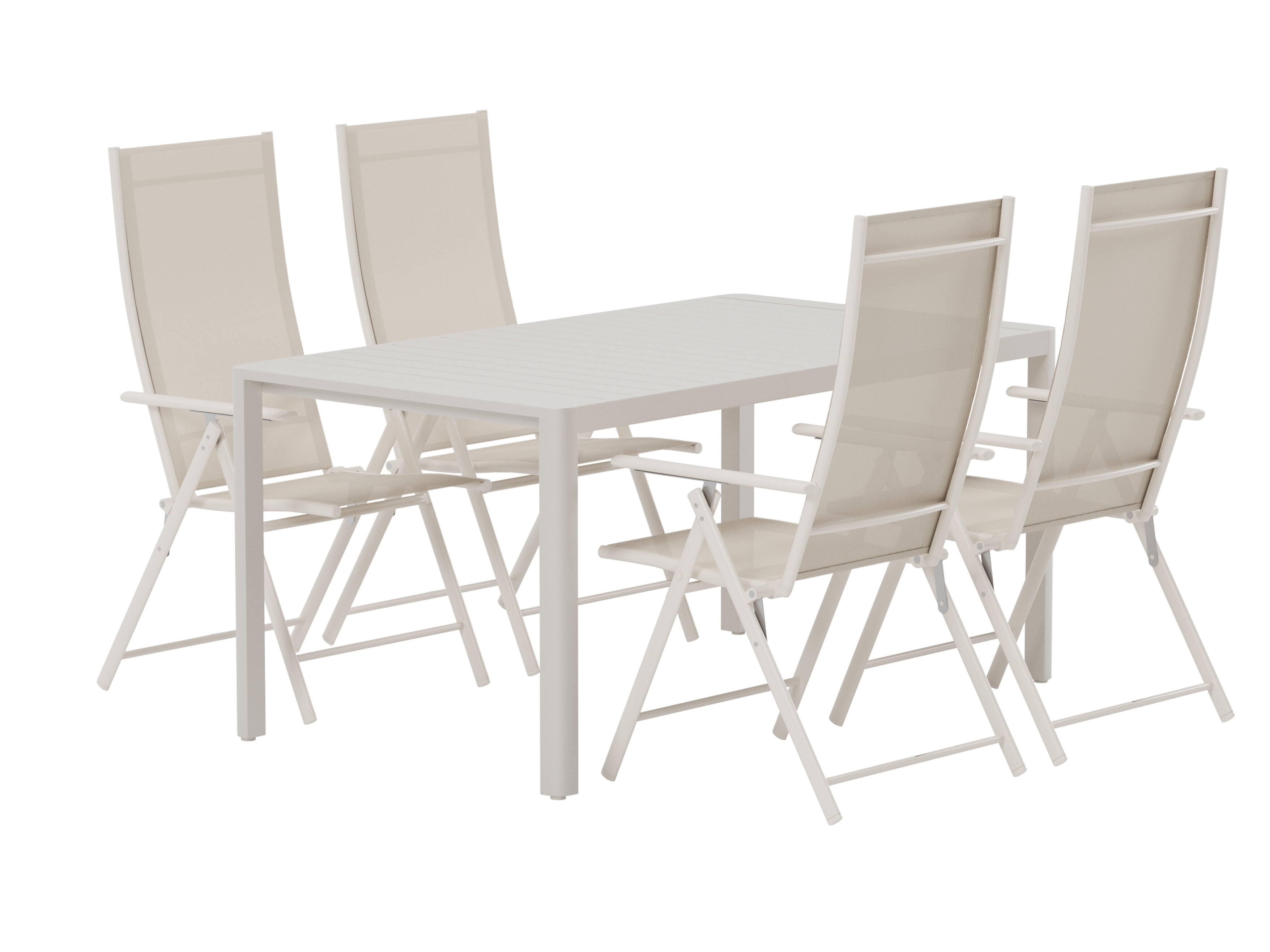 Table and chairs set Dallas 5255 (Beige)