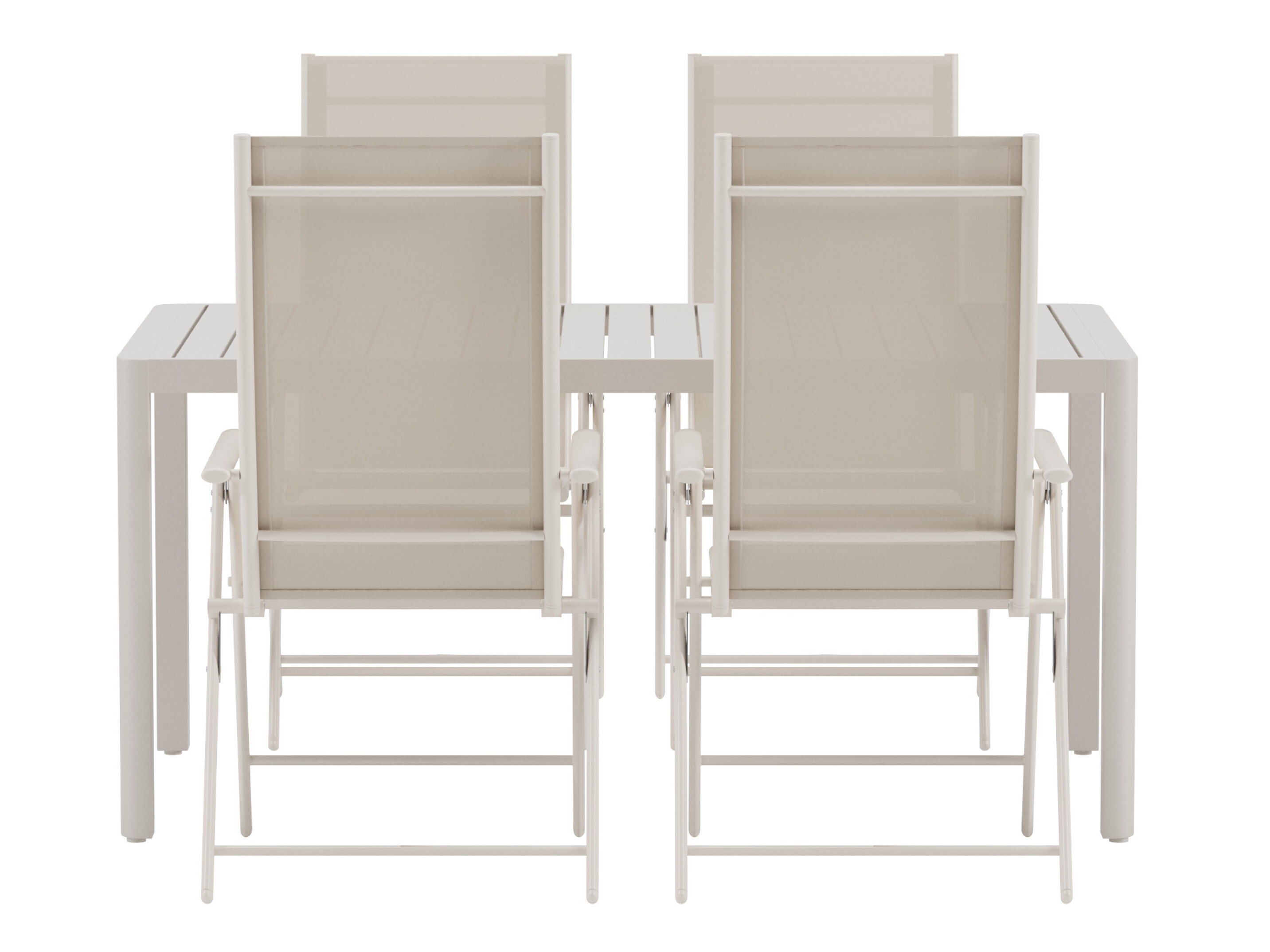 Table and chairs set Dallas 5255 (Beige)
