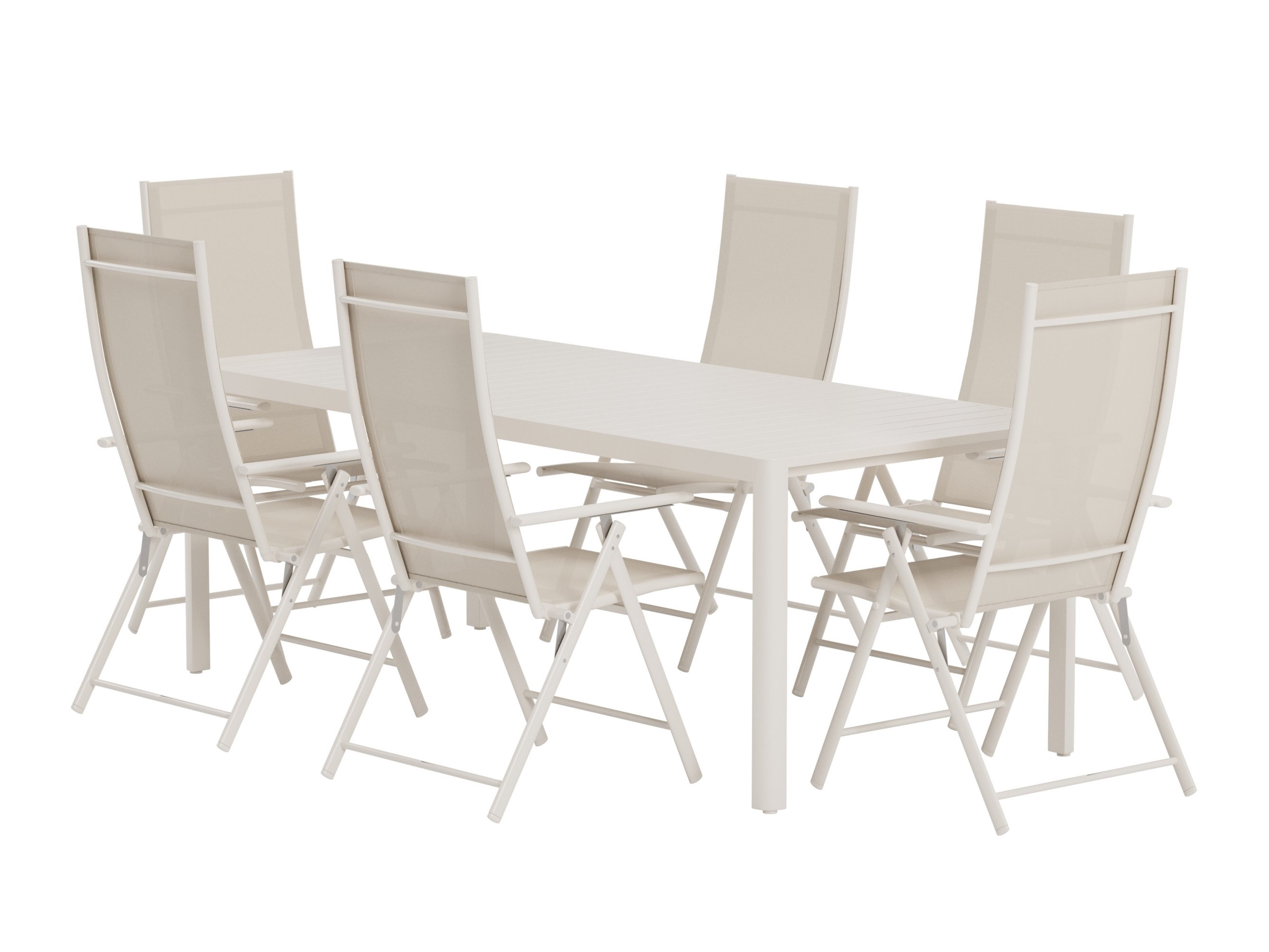 Table and chairs set Dallas 5256 (Beige)