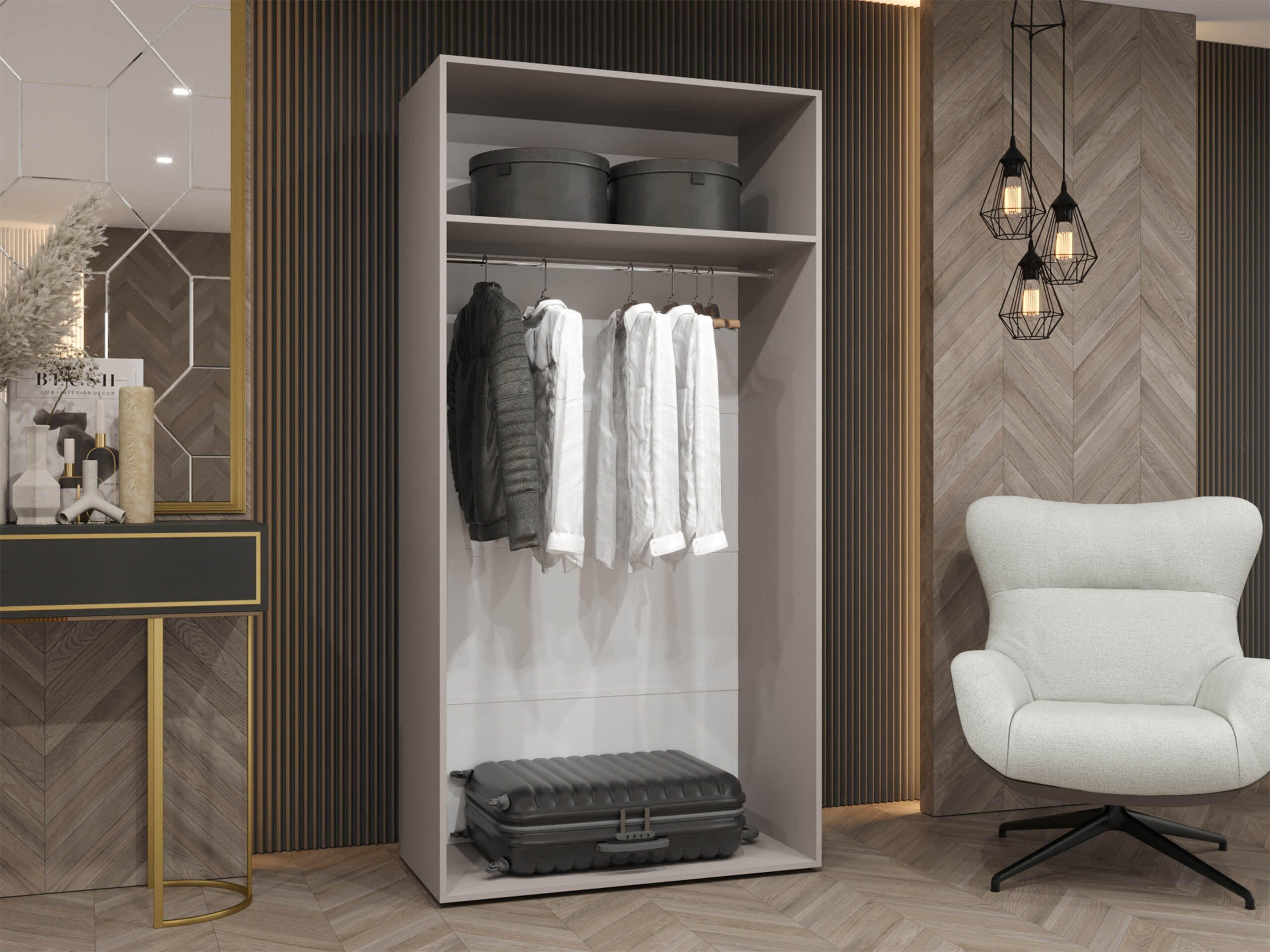 Wardrobe Hartford 594 (Cashmere)