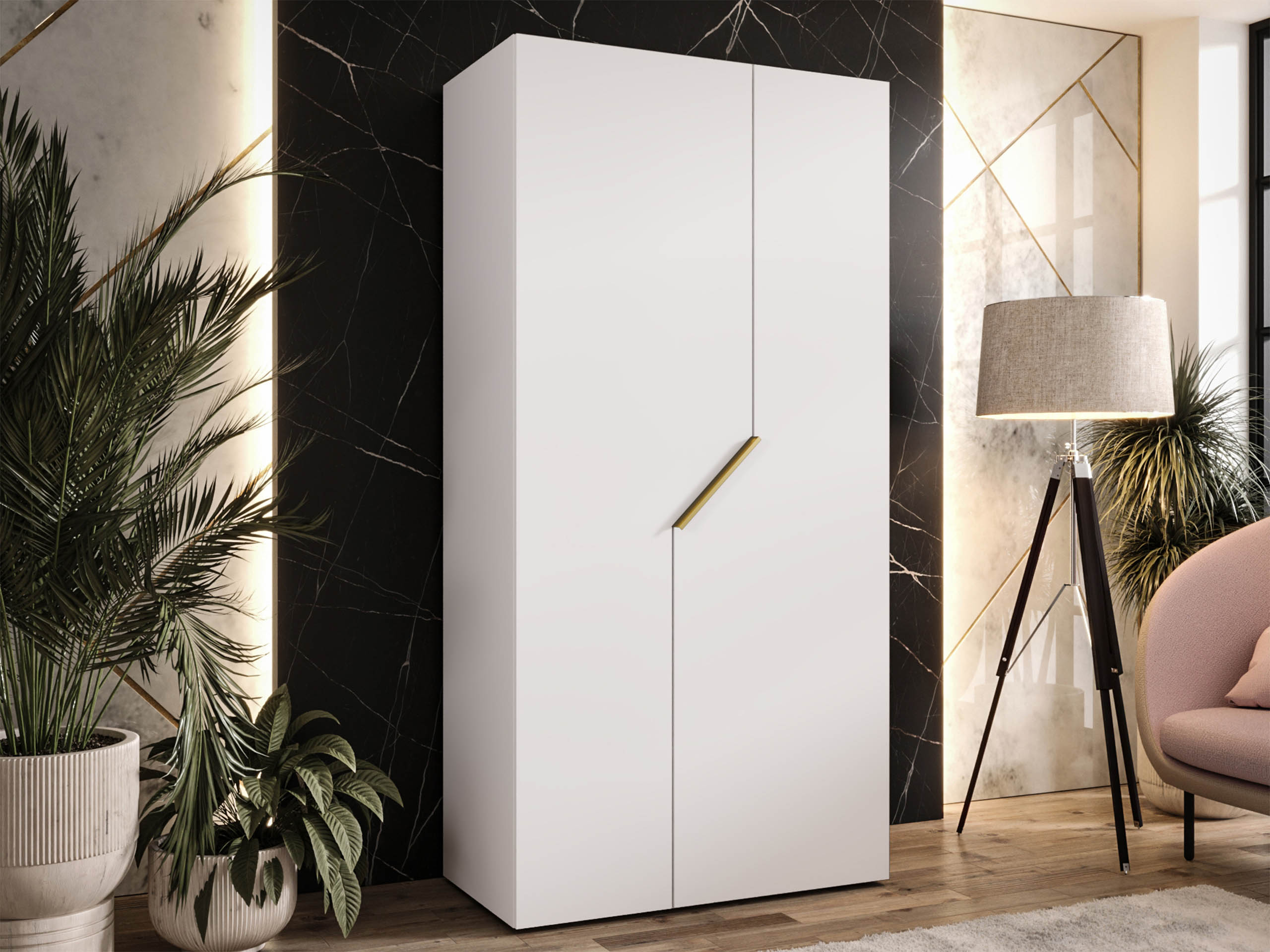 Wardrobe Hartford 594 (White)