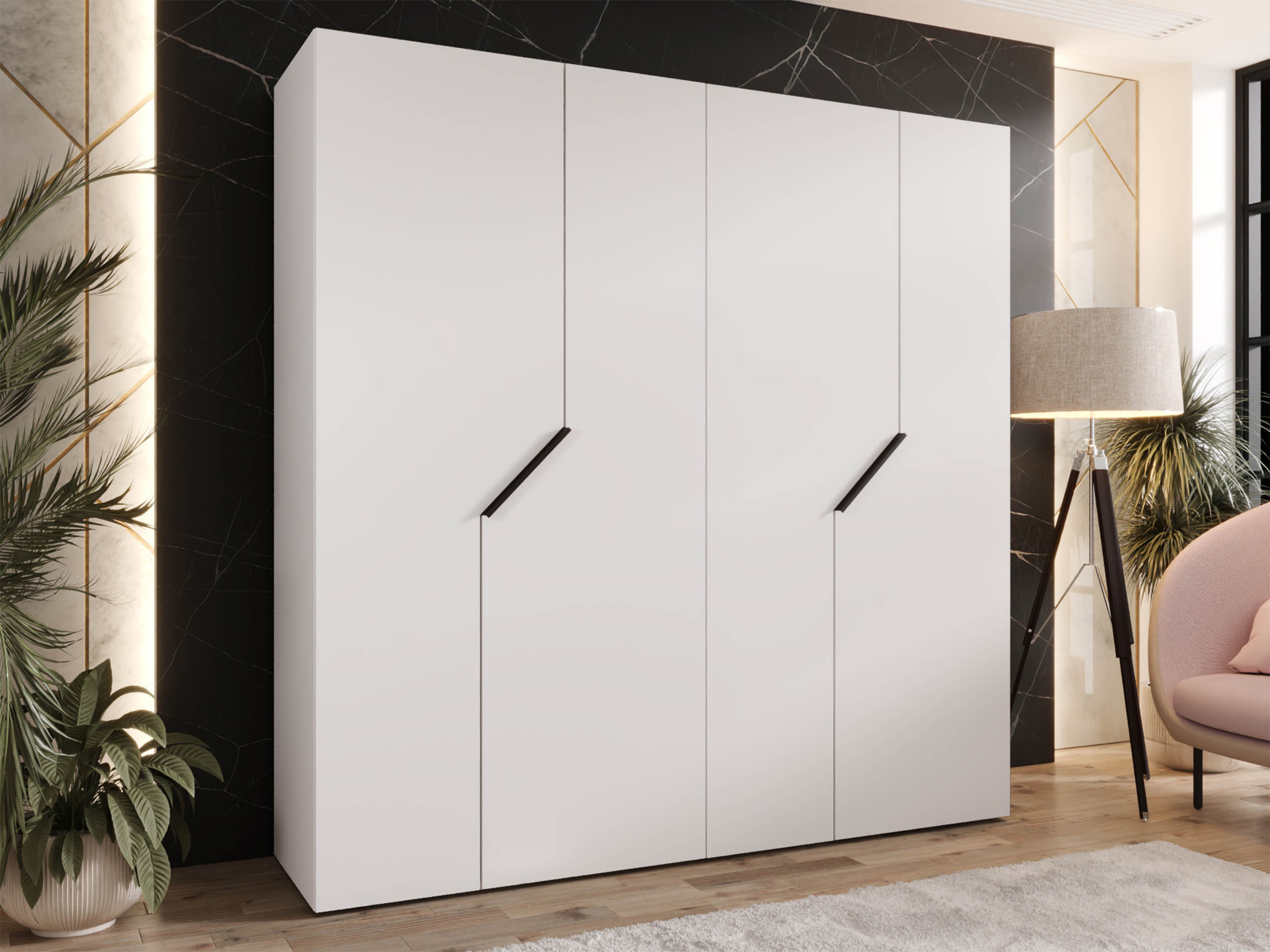 Wardrobe Hartford 595 (White)