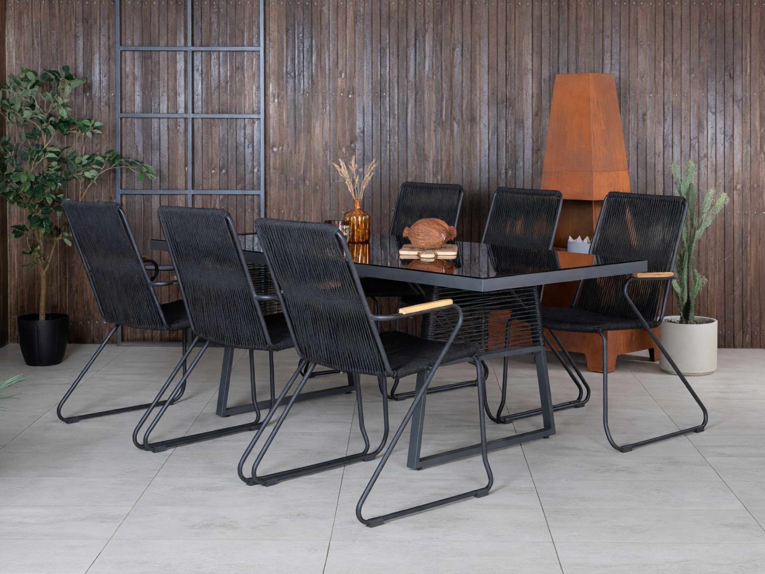 Table and chairs set Dallas 5271