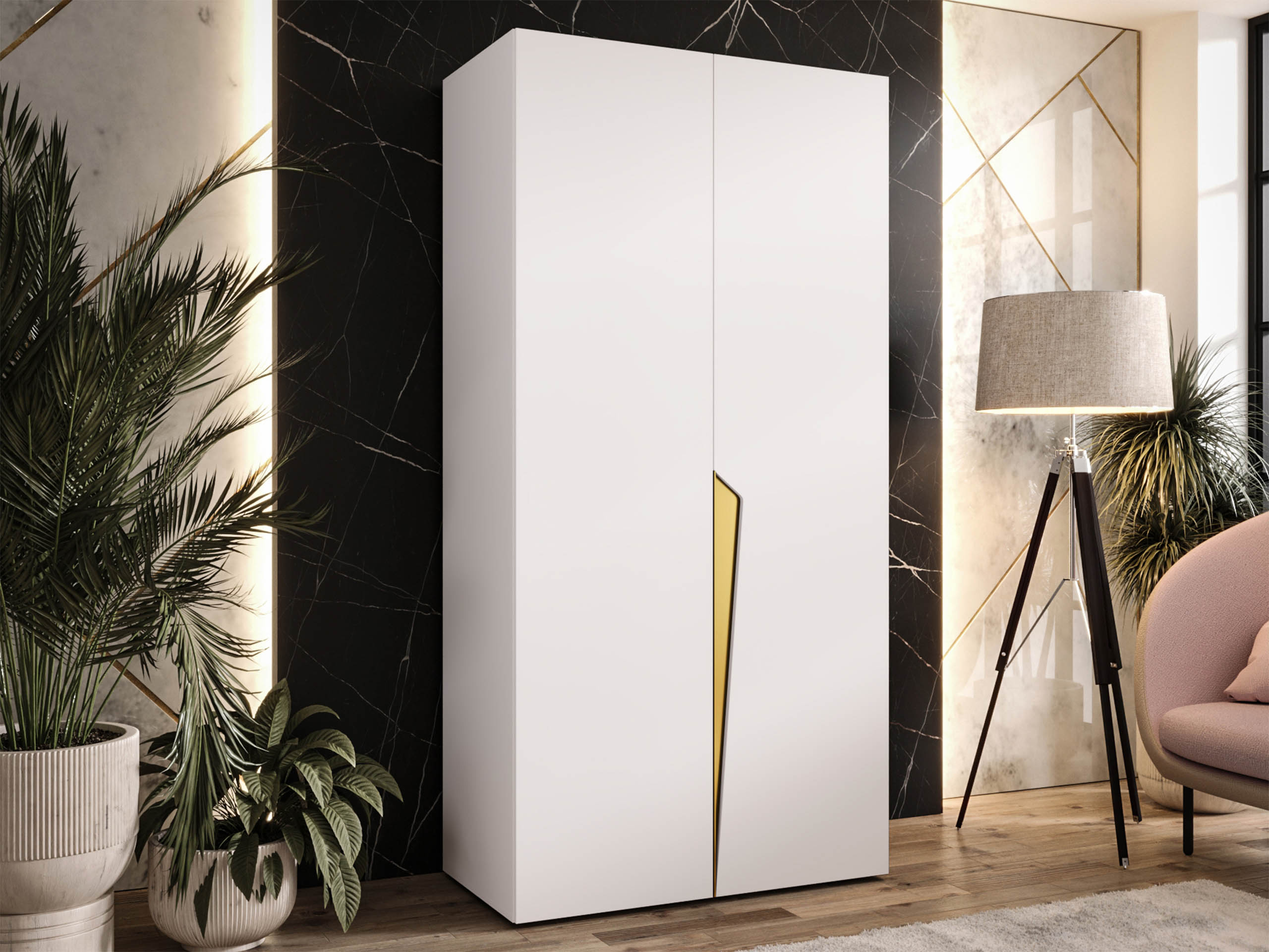 Wardrobe Hartford 603 (White)