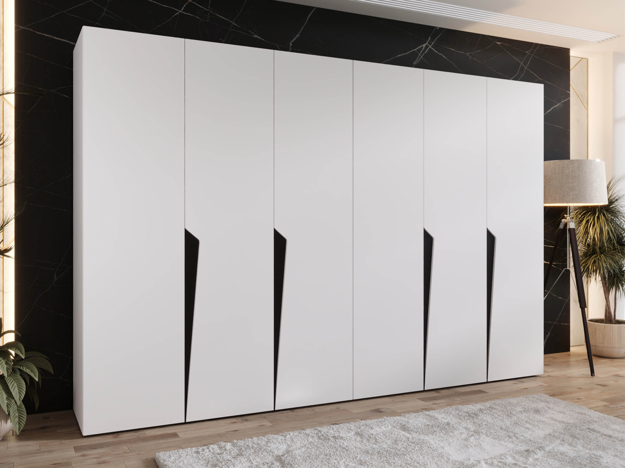 Wardrobe Hartford 607 (White)