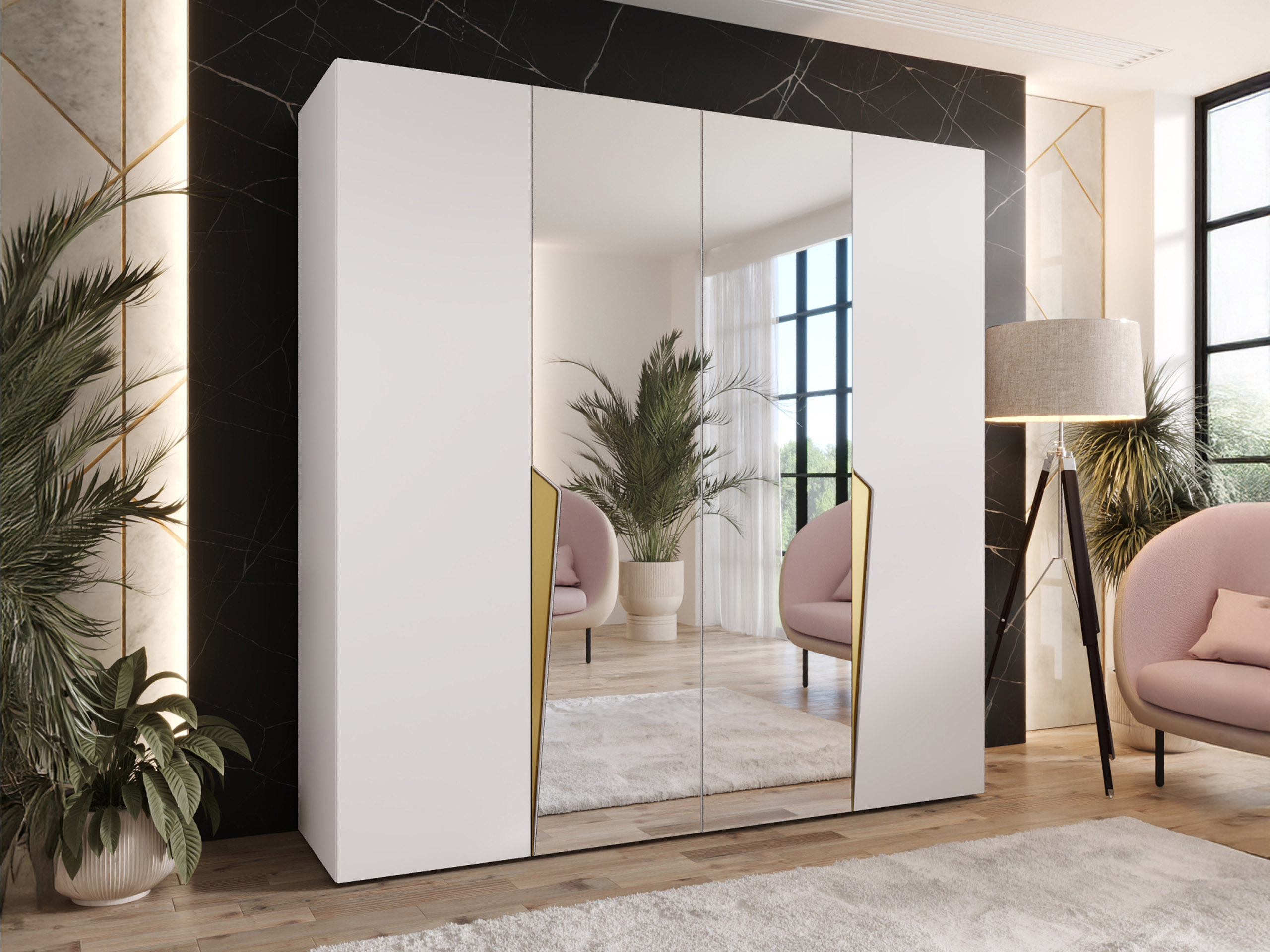 Wardrobe Hartford 610 (White)