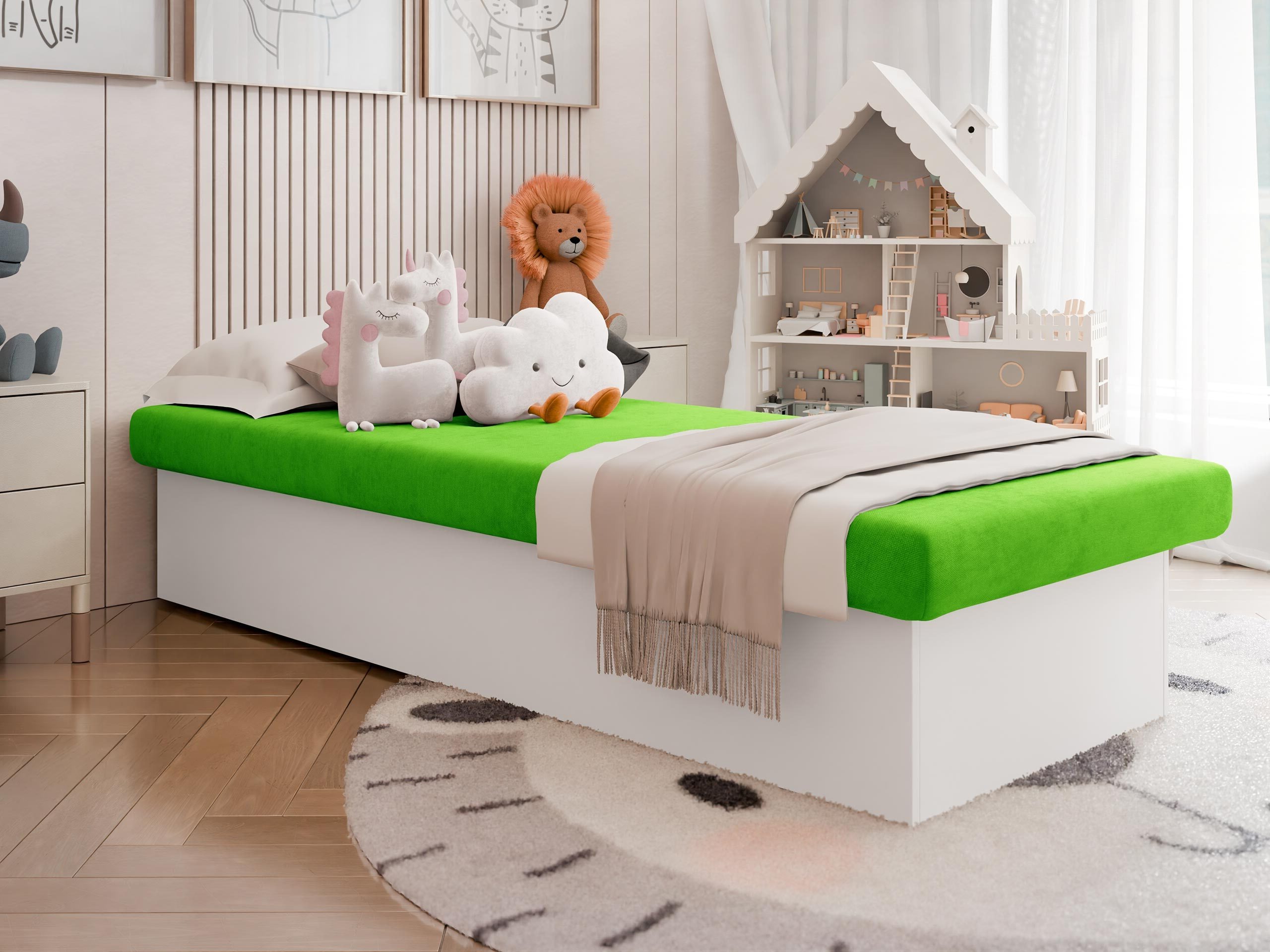 Bed Dover 100 (Suedine 81)