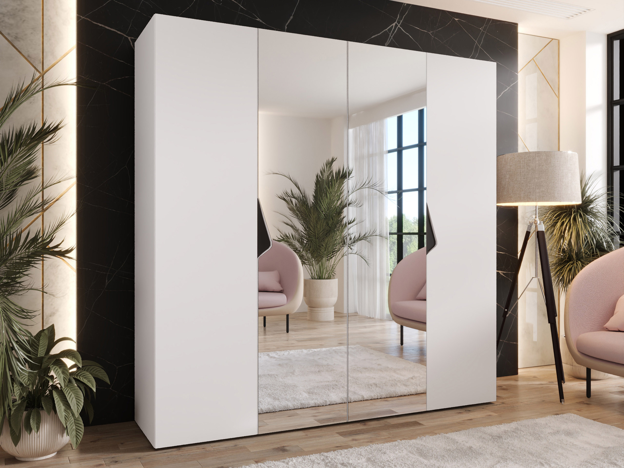 Wardrobe Hartford 625 (White)