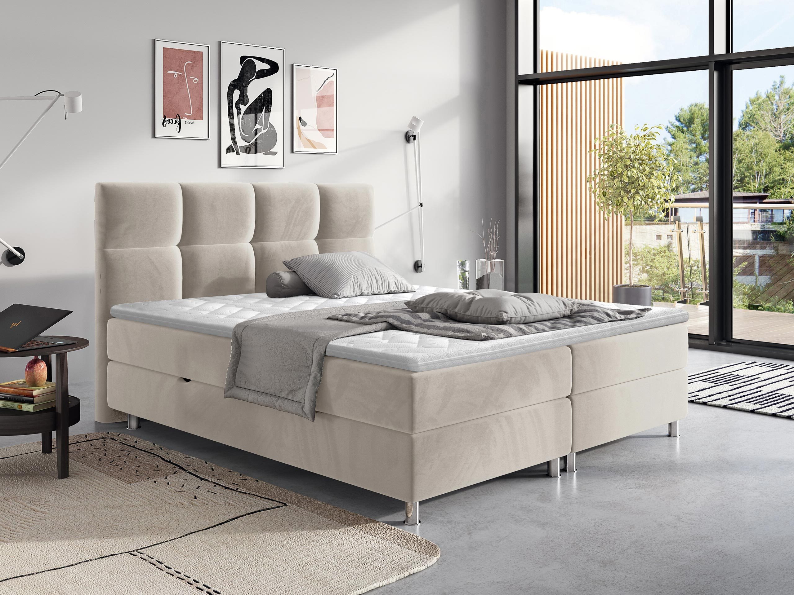 Continental bed ComfiDream Aelion (Fresh 01)