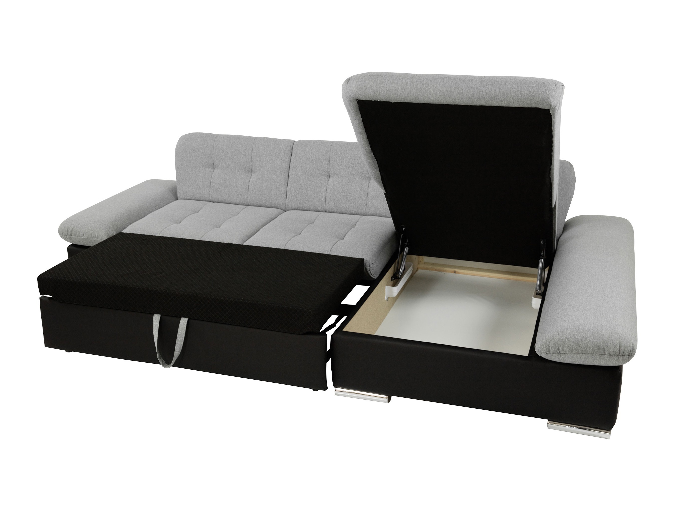 Corner sofa Comfivo Sanitas I (Kronos 09 + Paros 05)