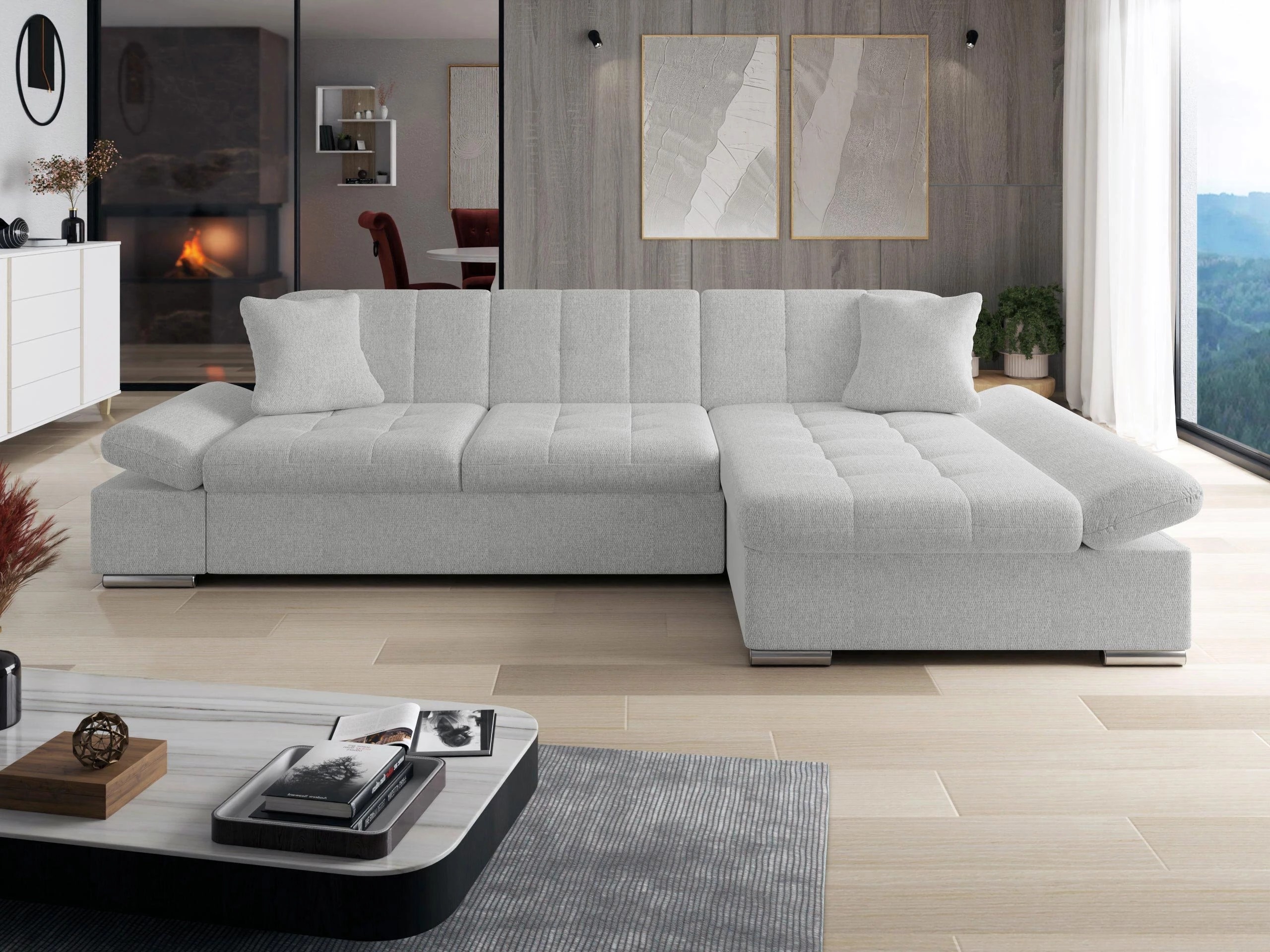 Corner sofa Comfivo Sanitas I (Matana 01)