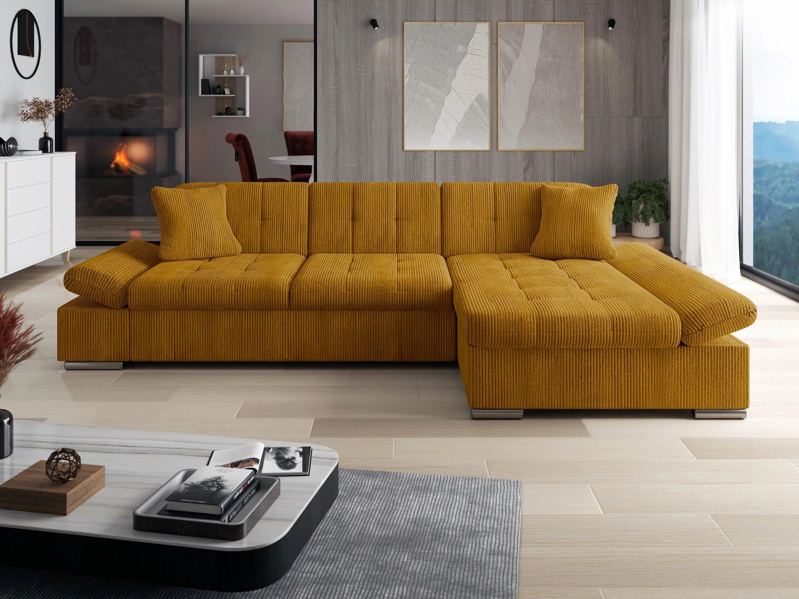 Corner sofa Comfivo Sanitas I (Poso 01)