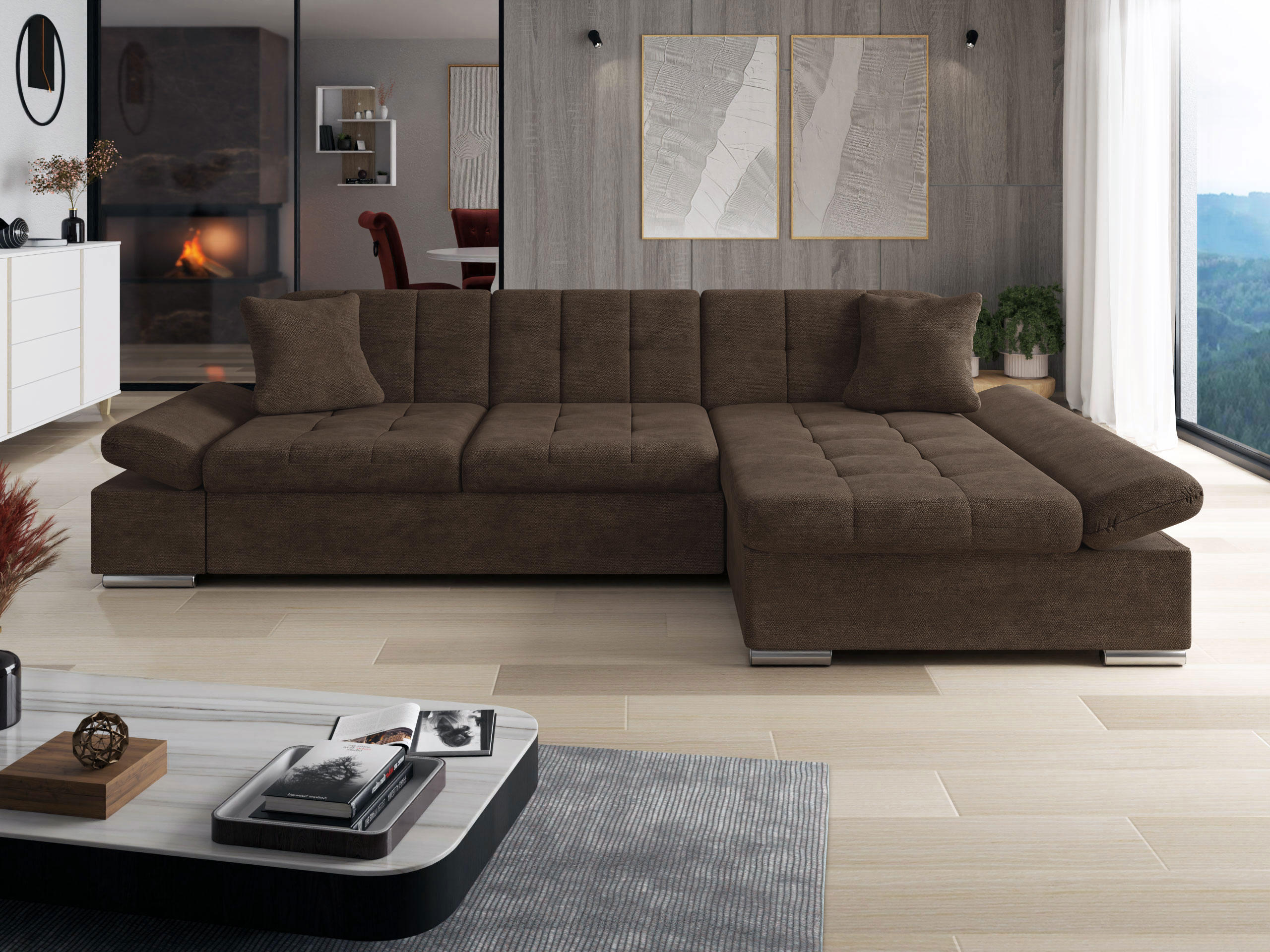 Corner sofa Comfivo Serenitas (Lumo 40)