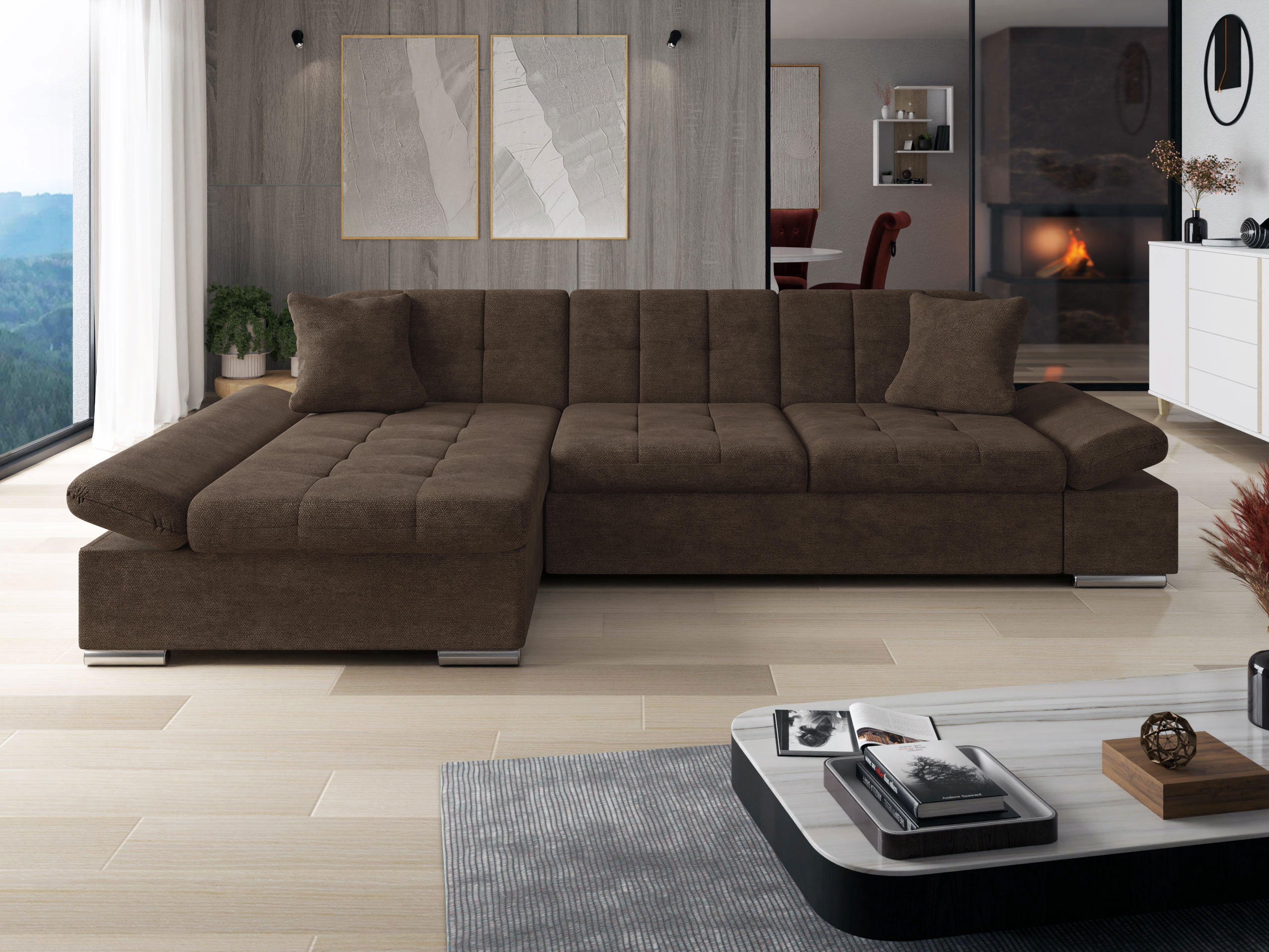Corner sofa Comfivo Serenitas (Lumo 40)