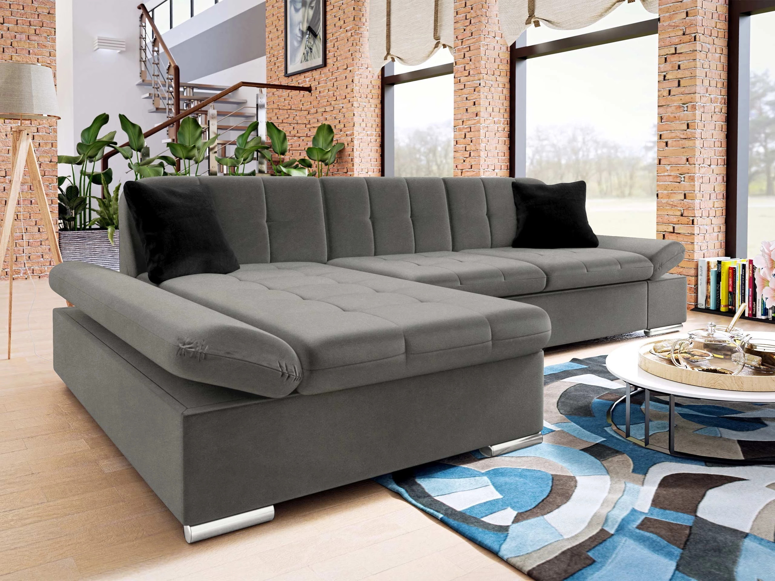 Corner sofa Comfivo Serenitas (Magic Velvet 2217 + Magic Velvet 2219)