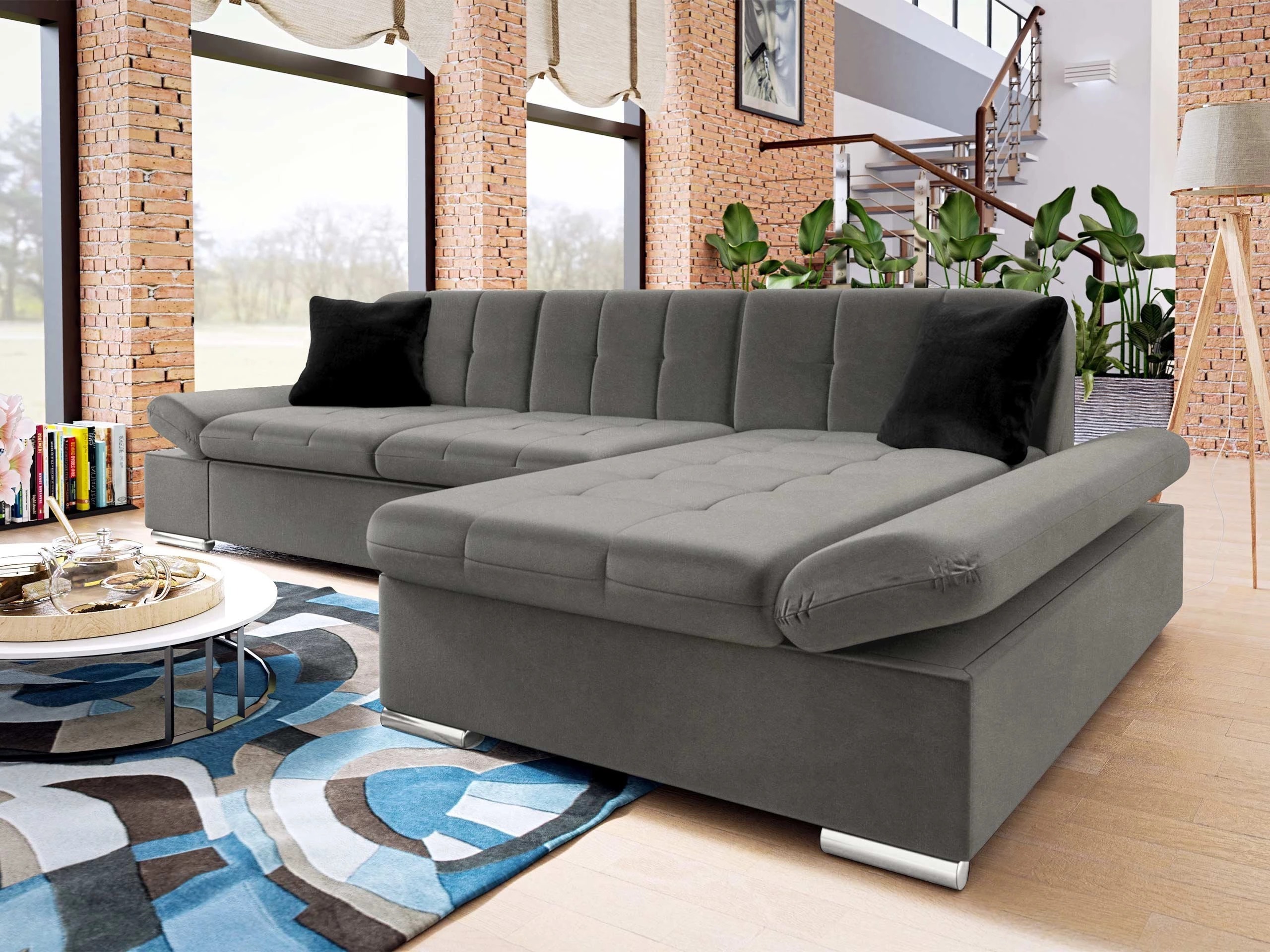 Corner sofa Comfivo Serenitas (Magic Velvet 2217 + Magic Velvet 2219)