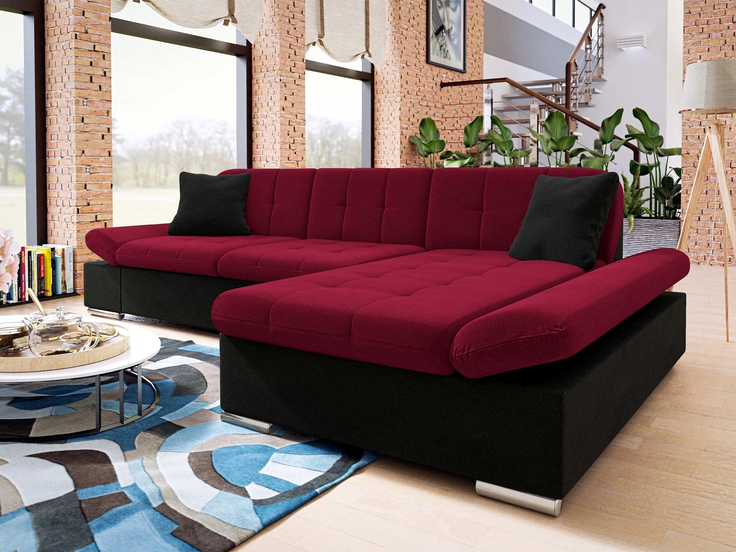 Corner sofa Comfivo Serenitas (Kronos 07 + Kronos 02 + Kronos 07)