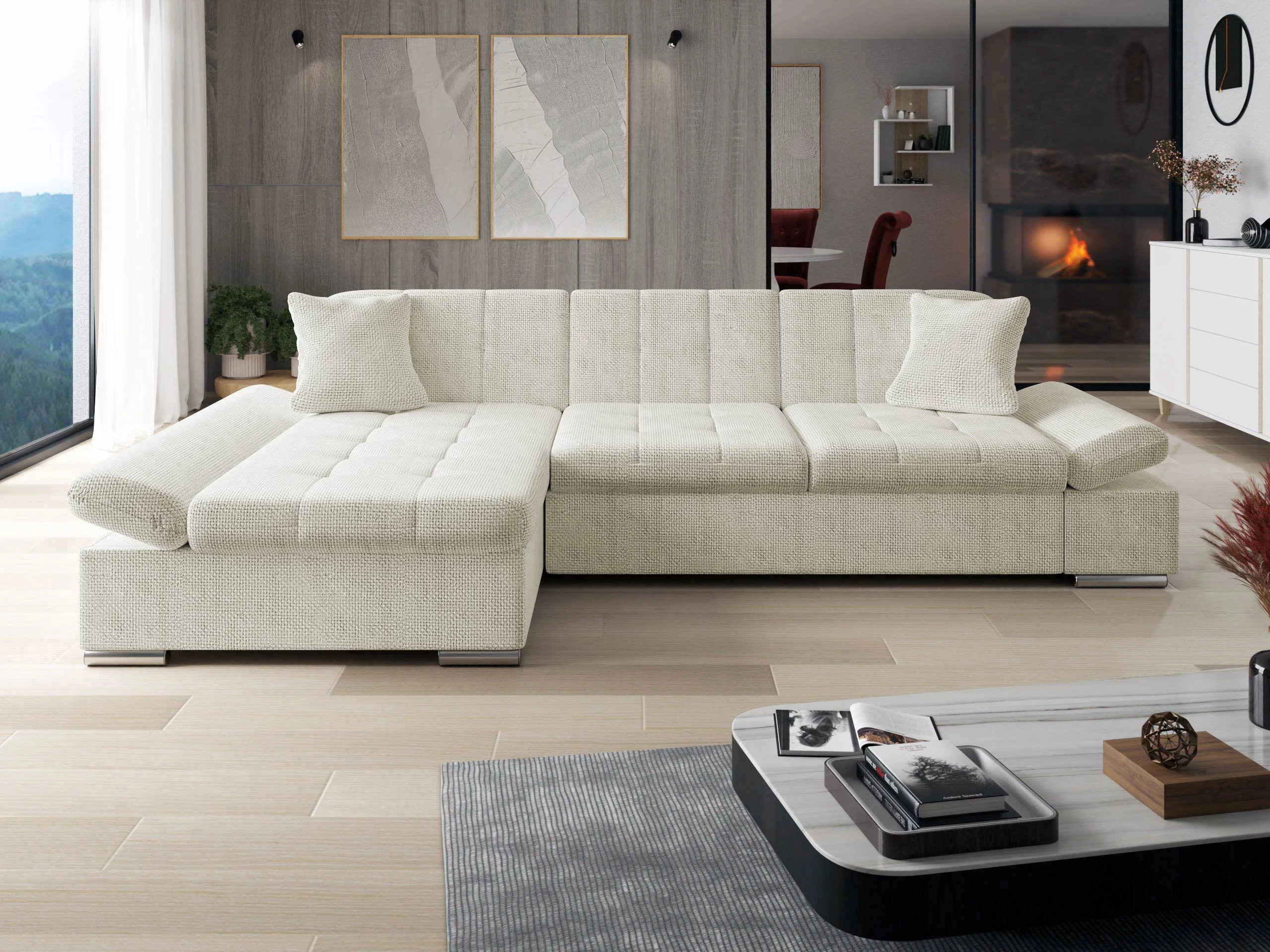 Corner sofa Comfivo Serenitas (Flow 3)