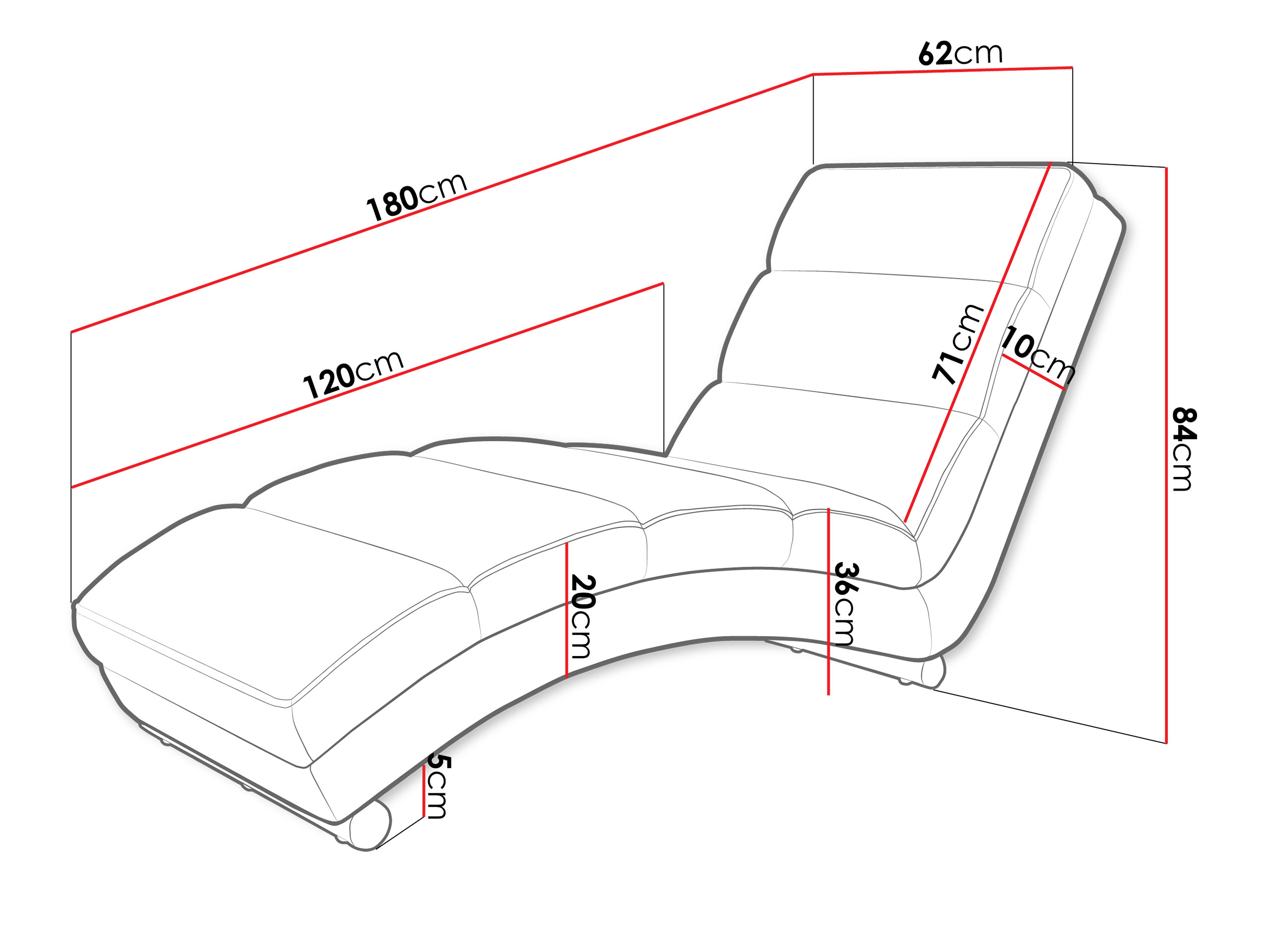 Chaise longue Comfivo Pirum II (Ambience 15)