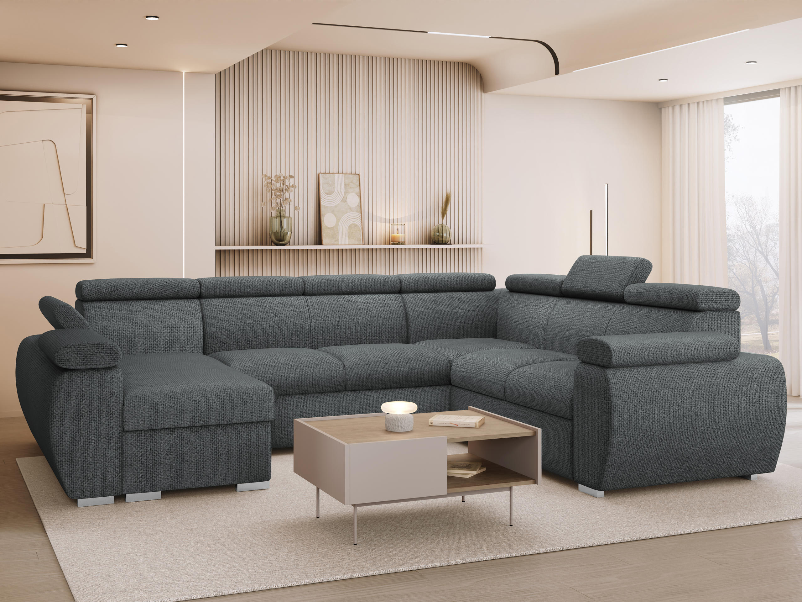 Corner sofa Columbus 214 (Flow 21)