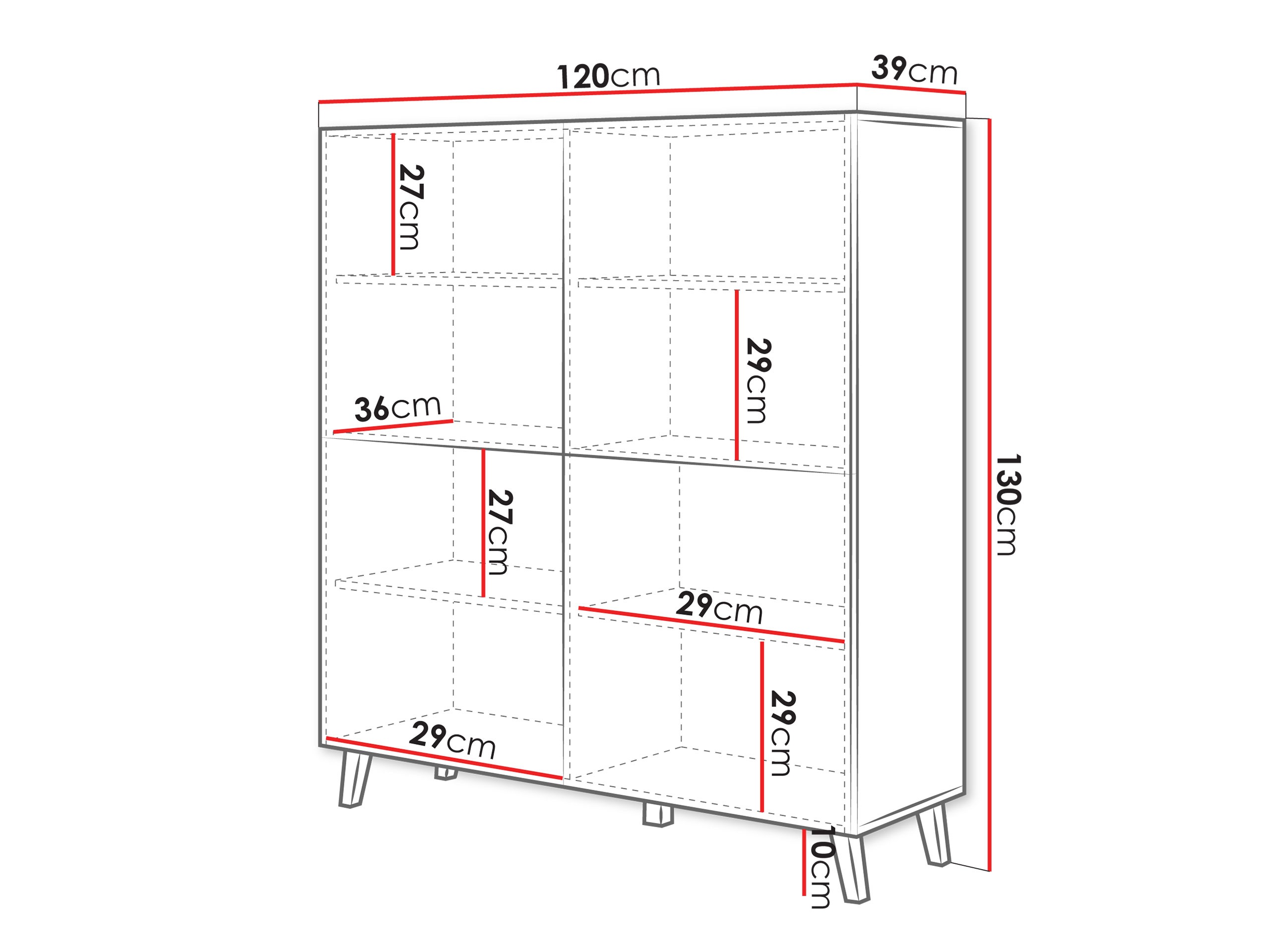 Sideboard Levtive 100 (Graphite)