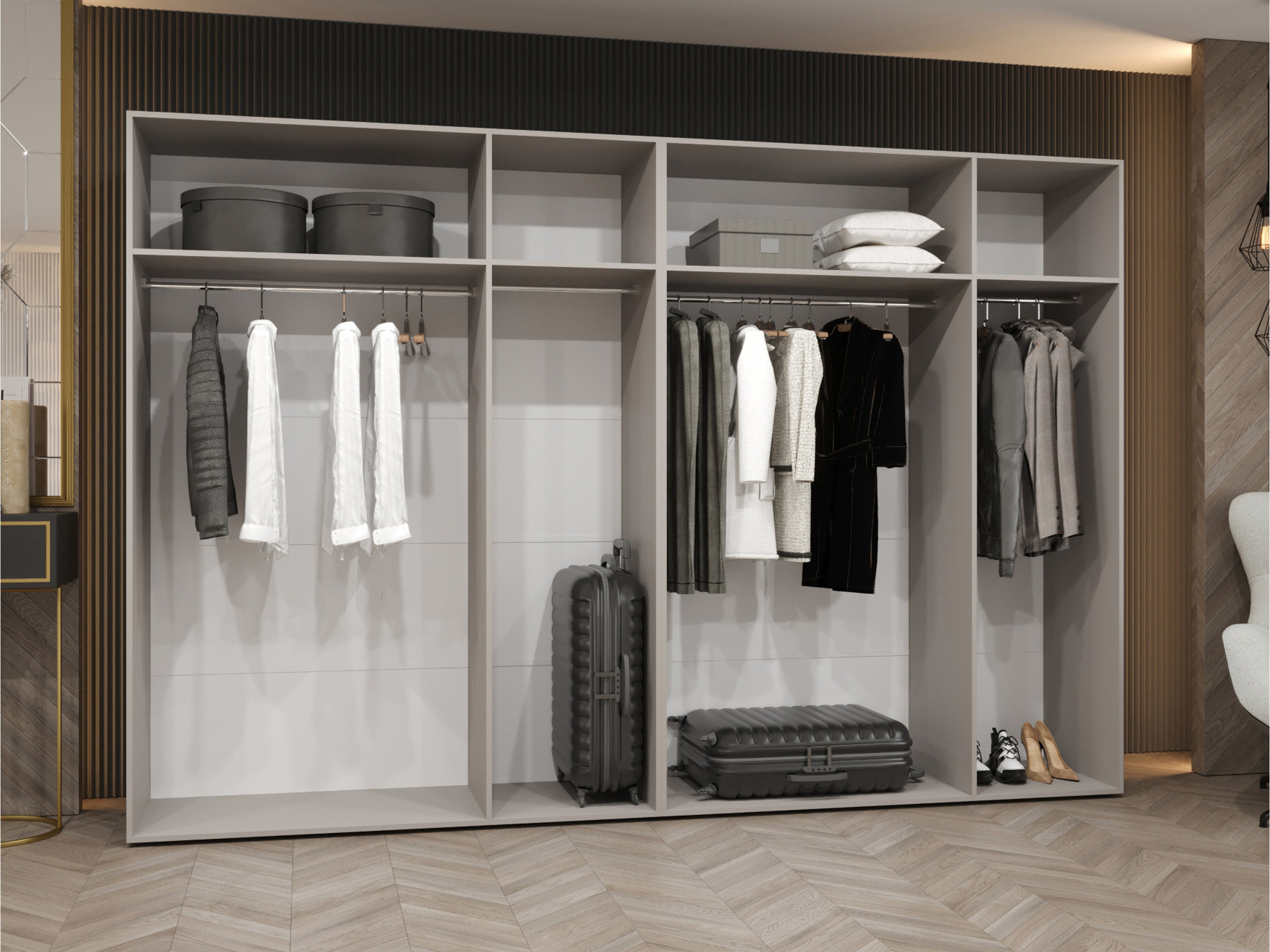 Wardrobe Hartford 622 (White)
