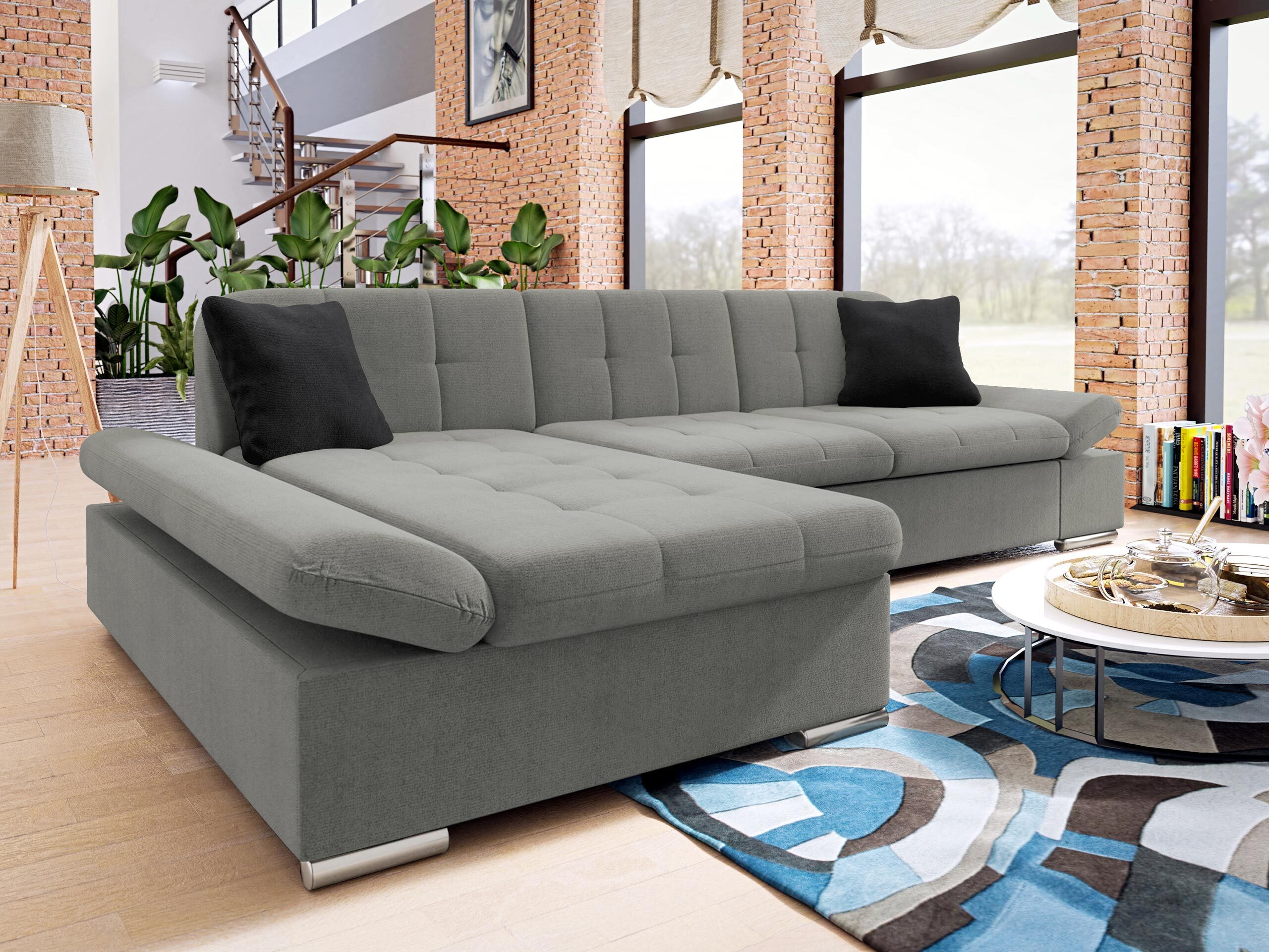 Corner sofa Comfivo Serenitas (Polo 894 + Polo 897)